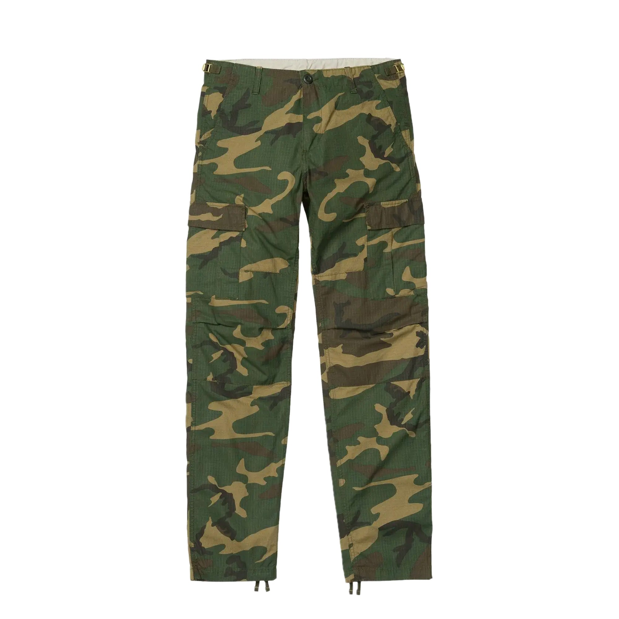 Carhartt WIP Mens Aviation Pants Camo – Extra Butter