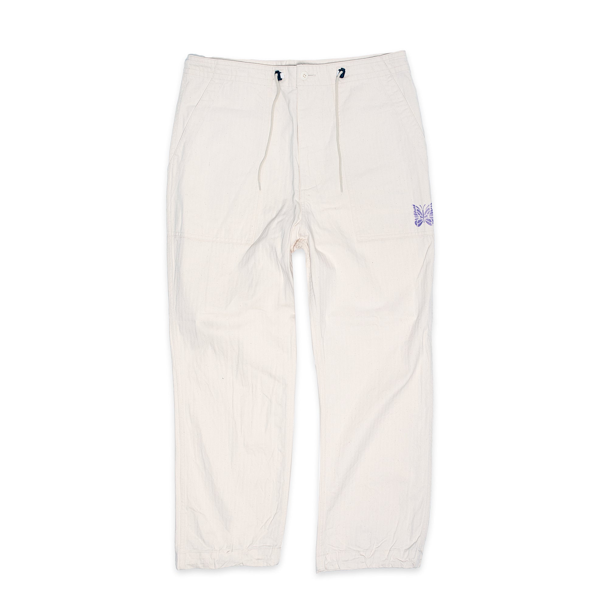 Needles Mens String 'Off White' Fatigue Pants – Extra Butter