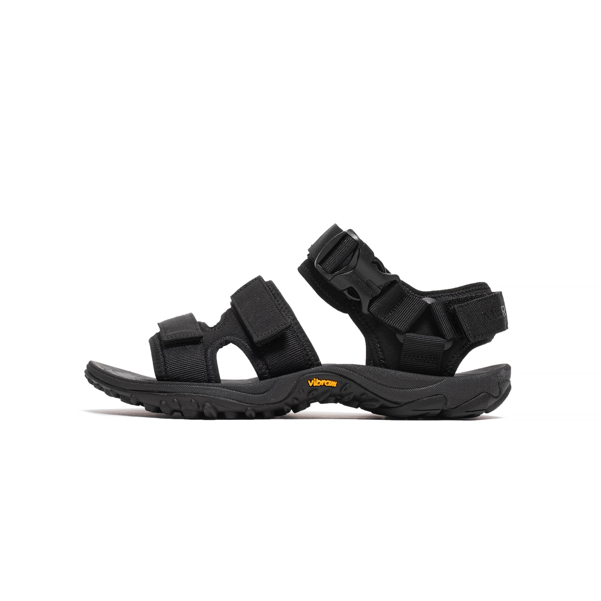 Merrell Mens Kahuna 3-Strap Sandals 'Black' – Extra Butter