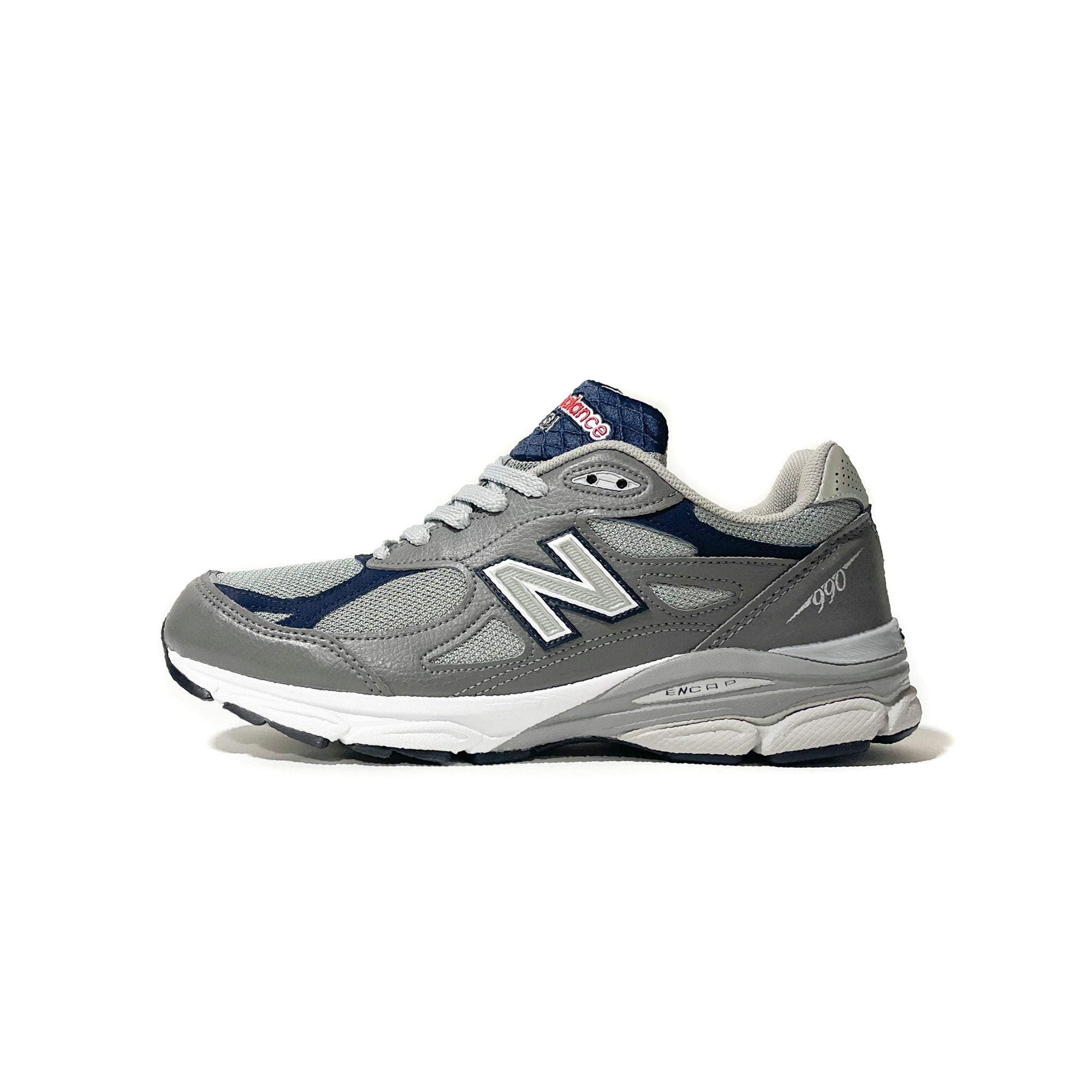 New Balance Mens Made in USA 990V3 Shoes Grey – Extra Butter