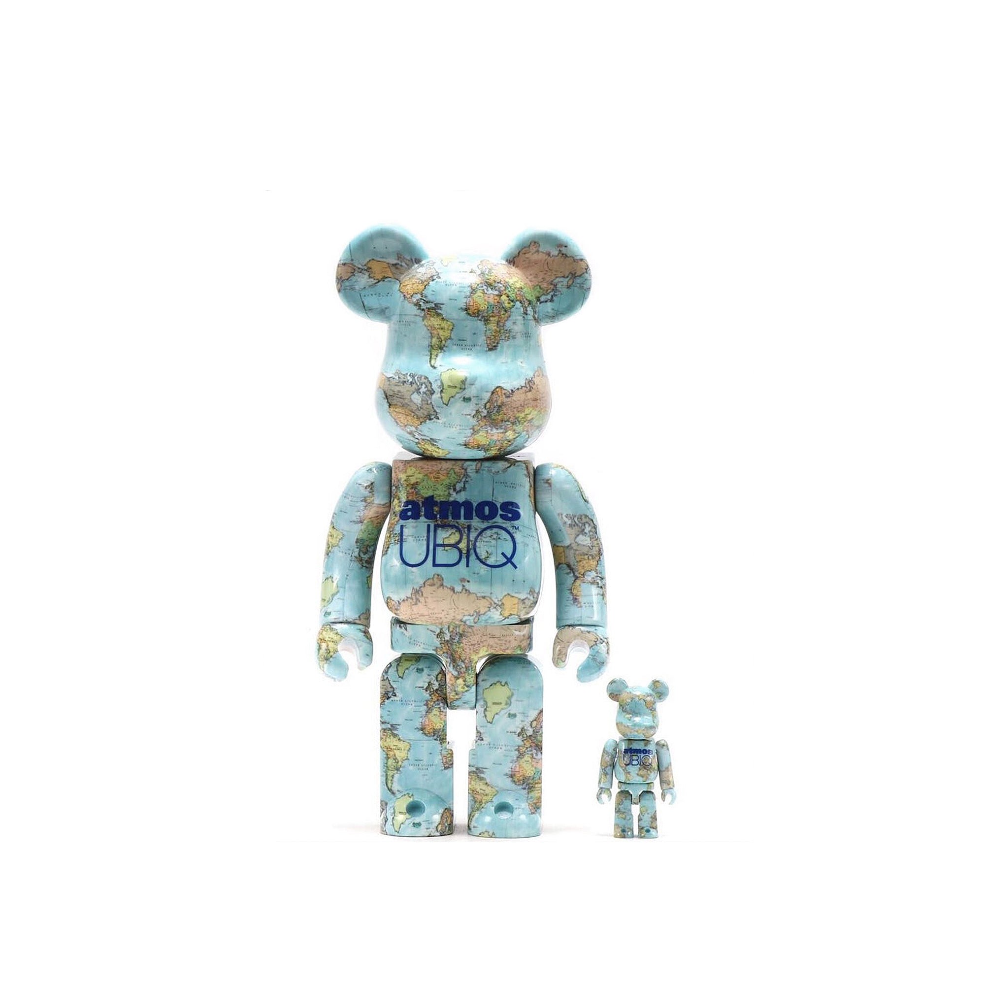 Medicom x Atmos Ubiq Be@rbrick 100% + 400%