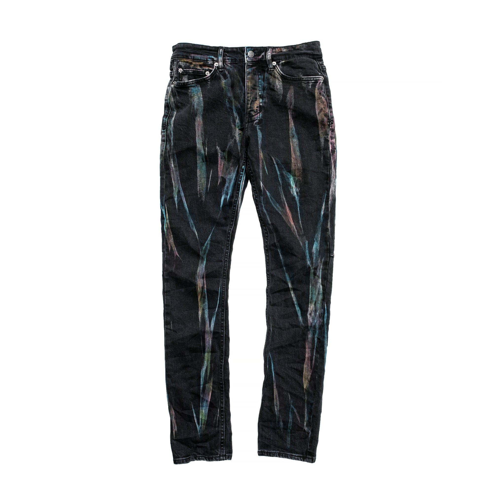 Ksubi Mens Chitch Pink Refrakt Jeans – Extra Butter