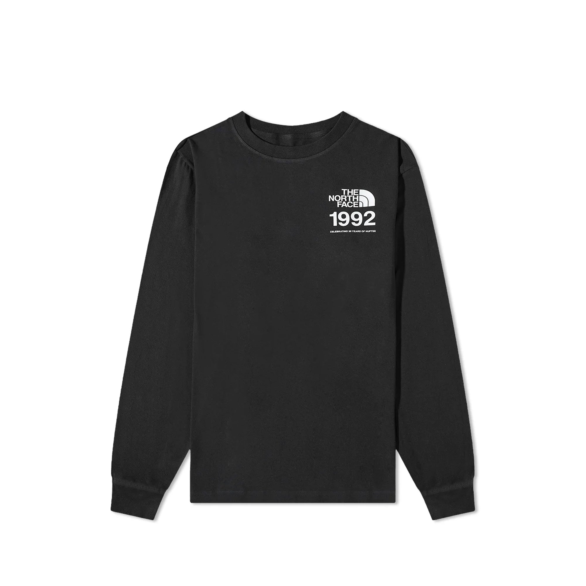 The North Face Mens Printed Heavyweight LS Tee – Extra Butter