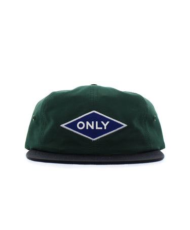Only NY: Nylon Polo Hat (Deep Green/Black)