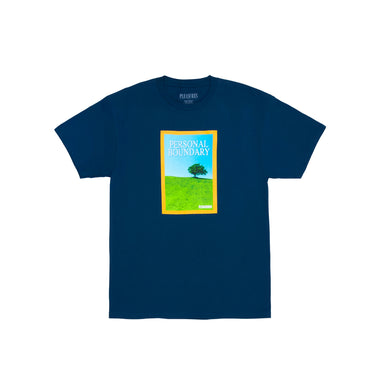 Pleasures Men Boundary Blue Harbor T-Shirt