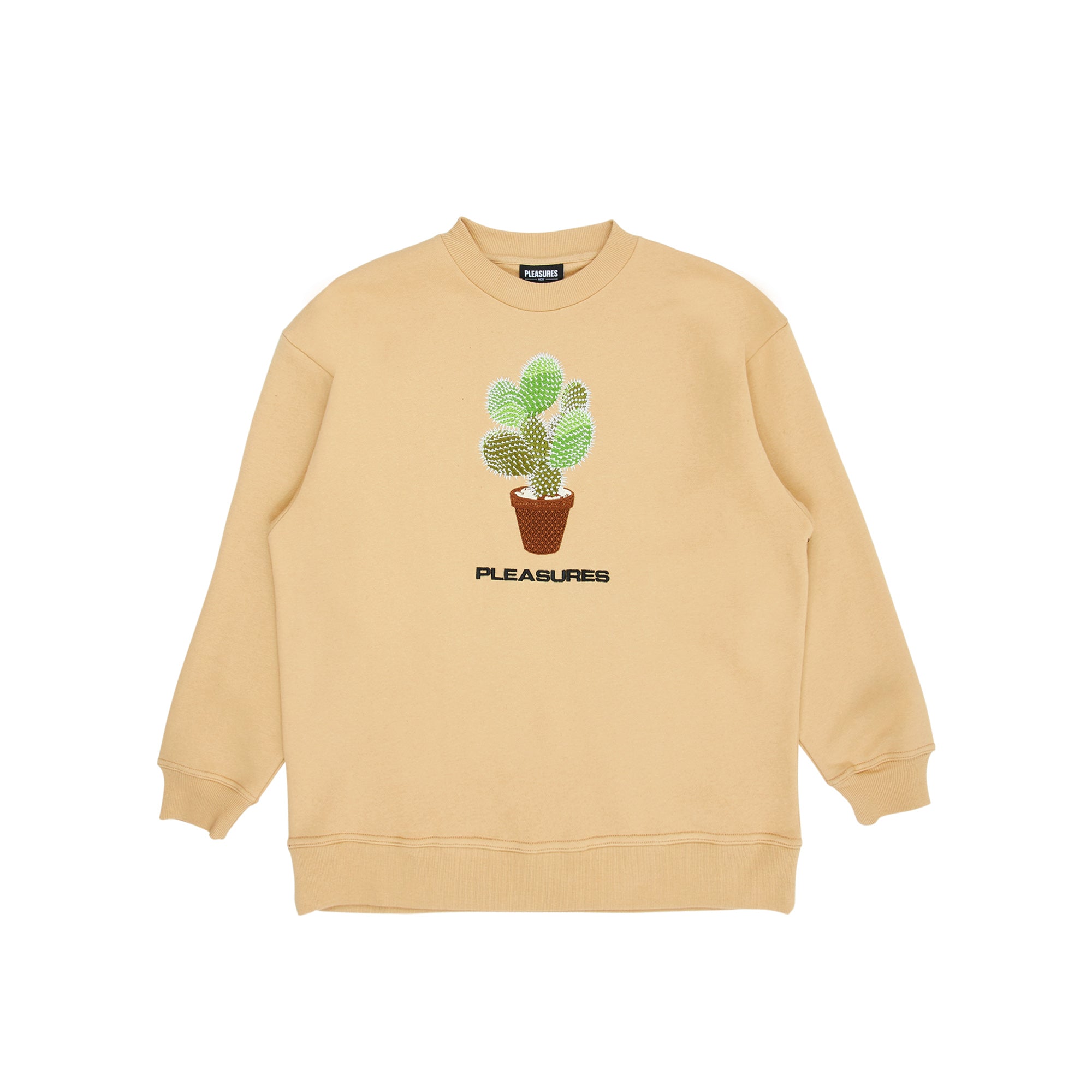 Pleasures hotsell Embroidered crewneck