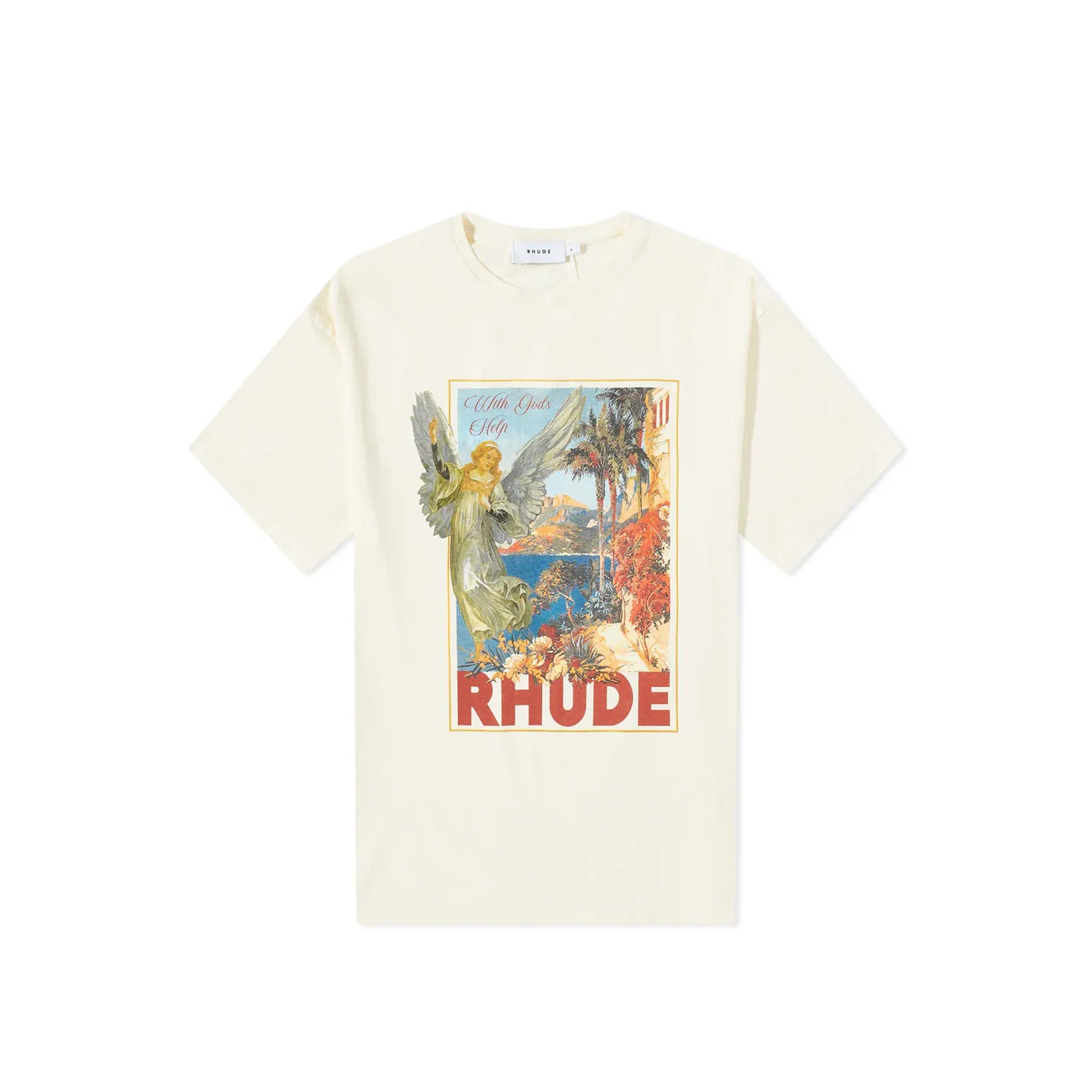 Rhude Mens Angel Tee 'White' – Extra Butter