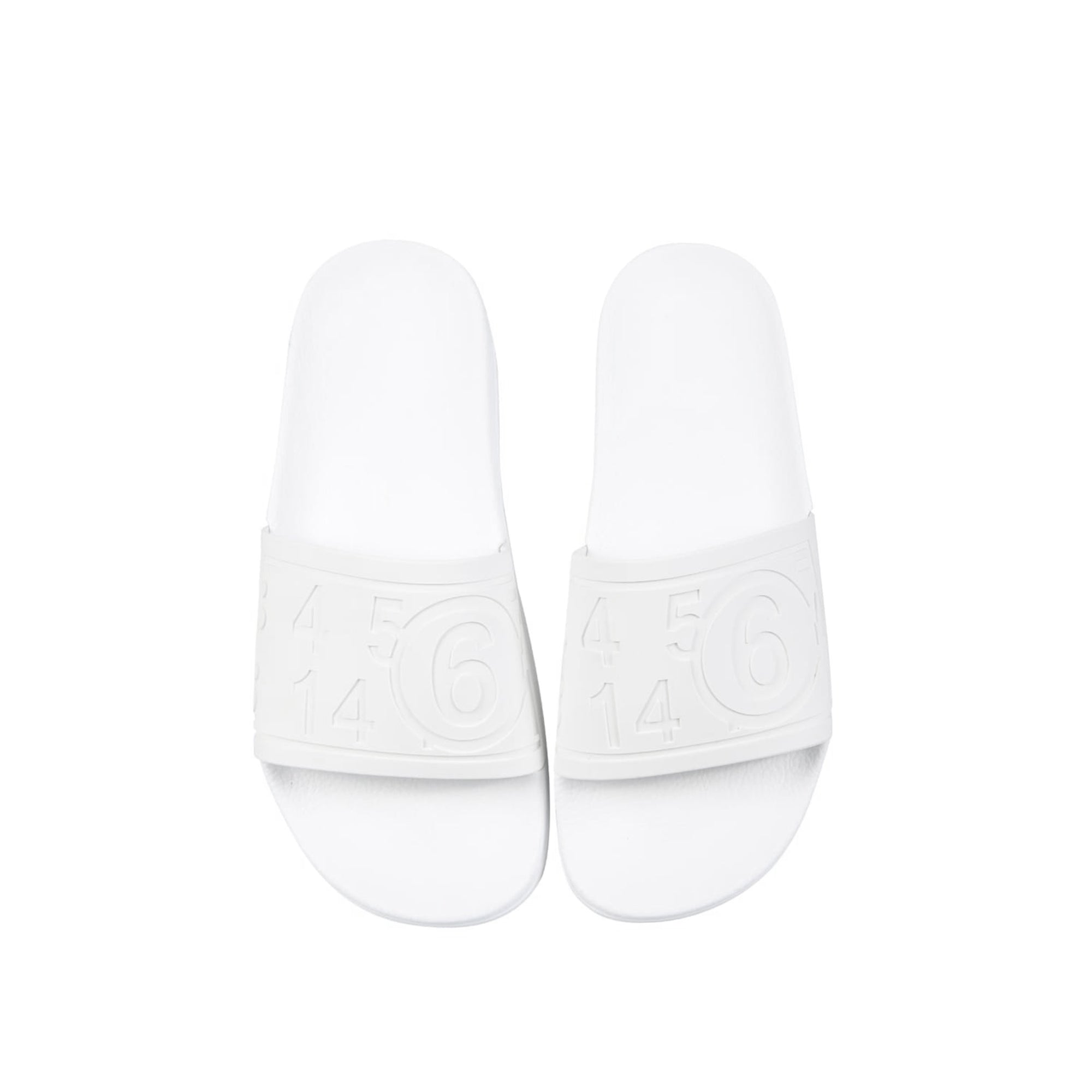 Maison Margiela White Slippers Maison Martin Margiela White Rubber Tabi Sliders Size 42 EU main image 2