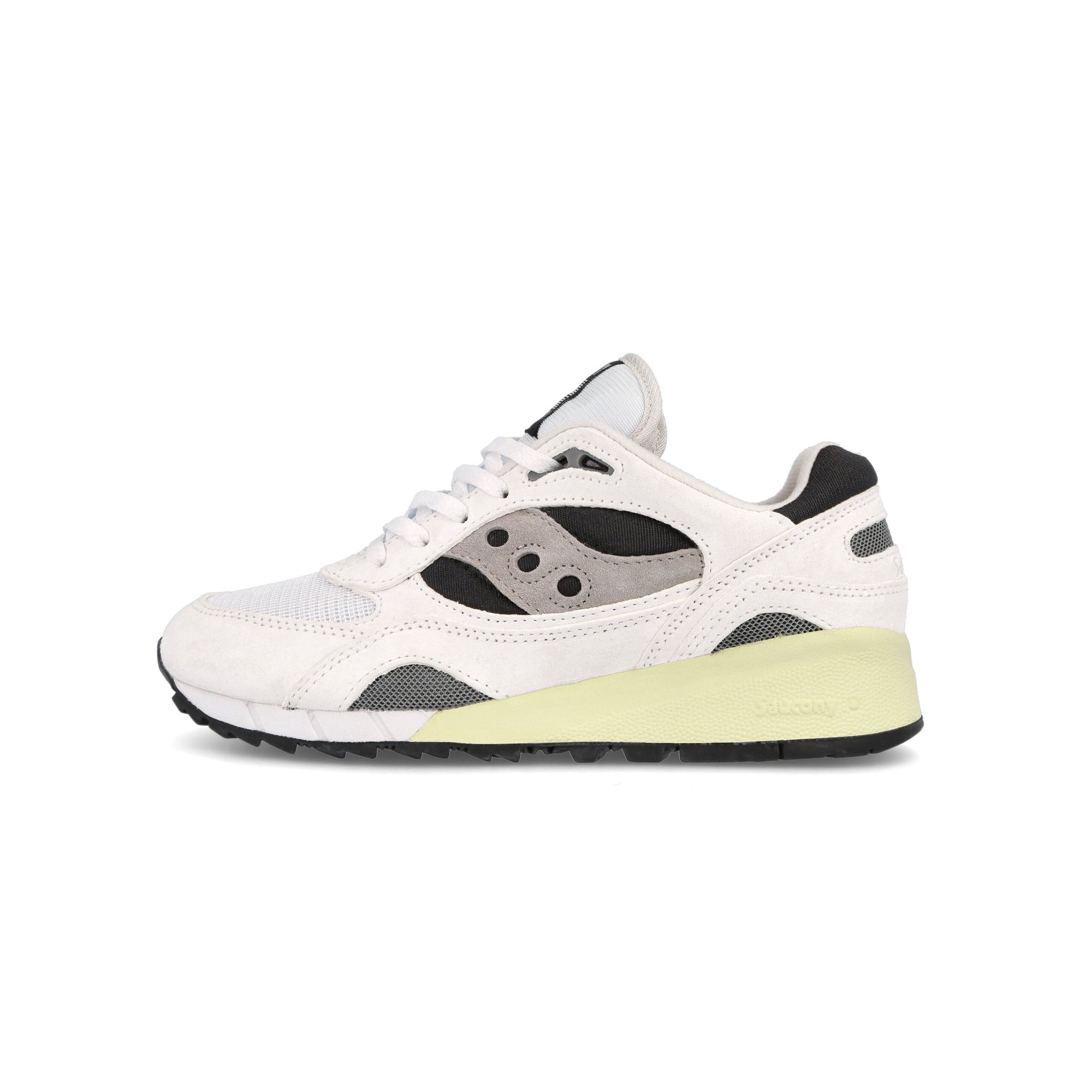 Saucony Mens Shadow 6000 Shoes 'White/Black'