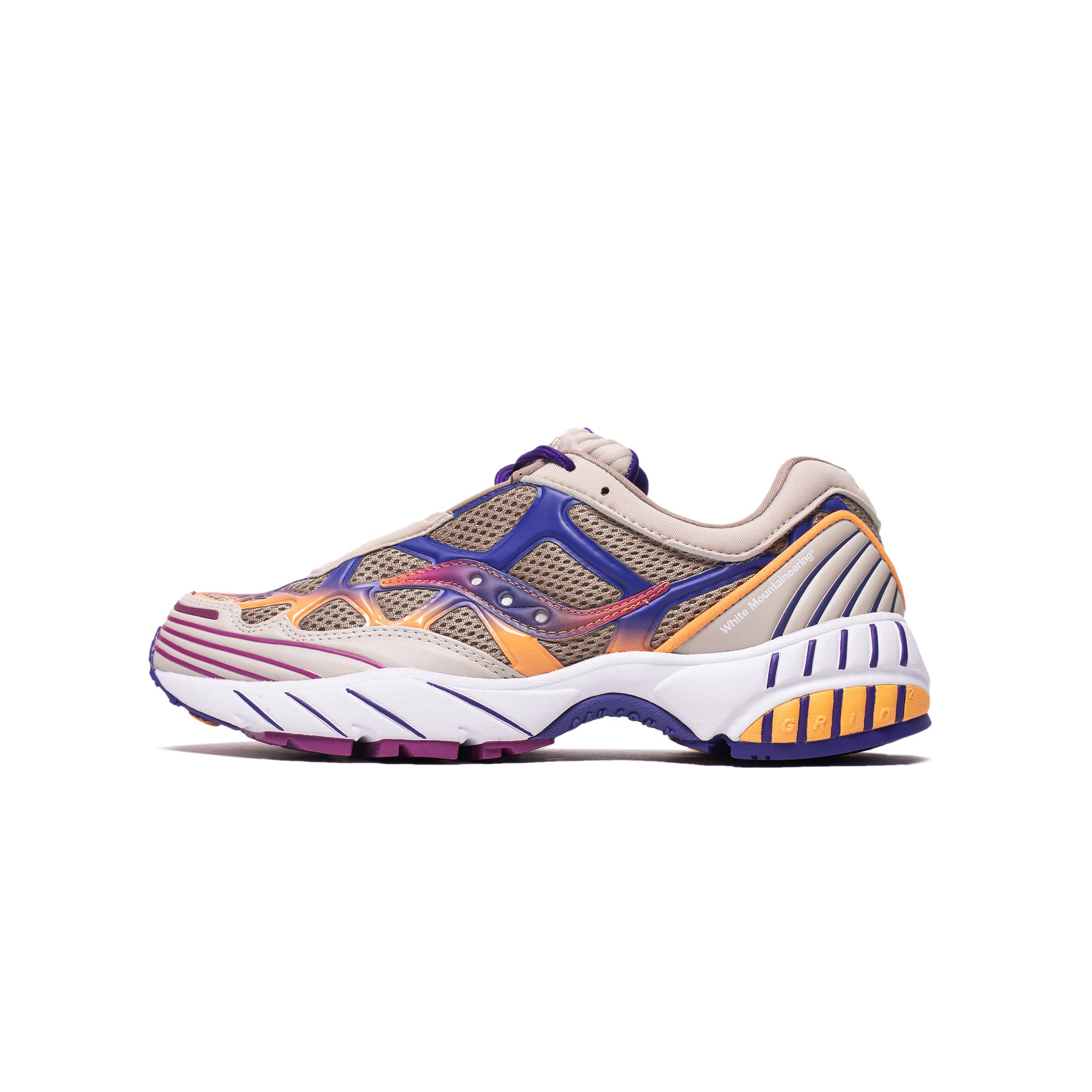 Saucony x White Mountaineering Mens Grid Web Shoes – Extra Butter