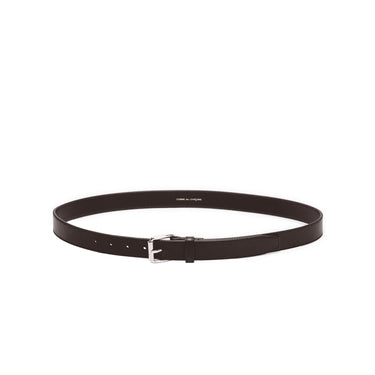 Comme Des Garcon Wallet: Classic Leather Belt in Brown