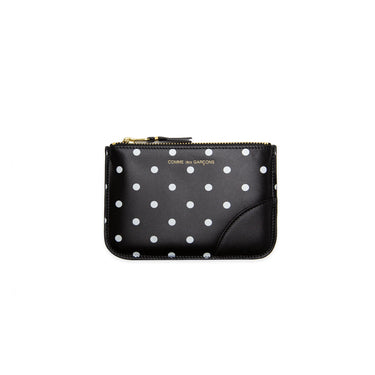 Comme des Garcons WALLET Polka Dot Printed Zip Pouch
