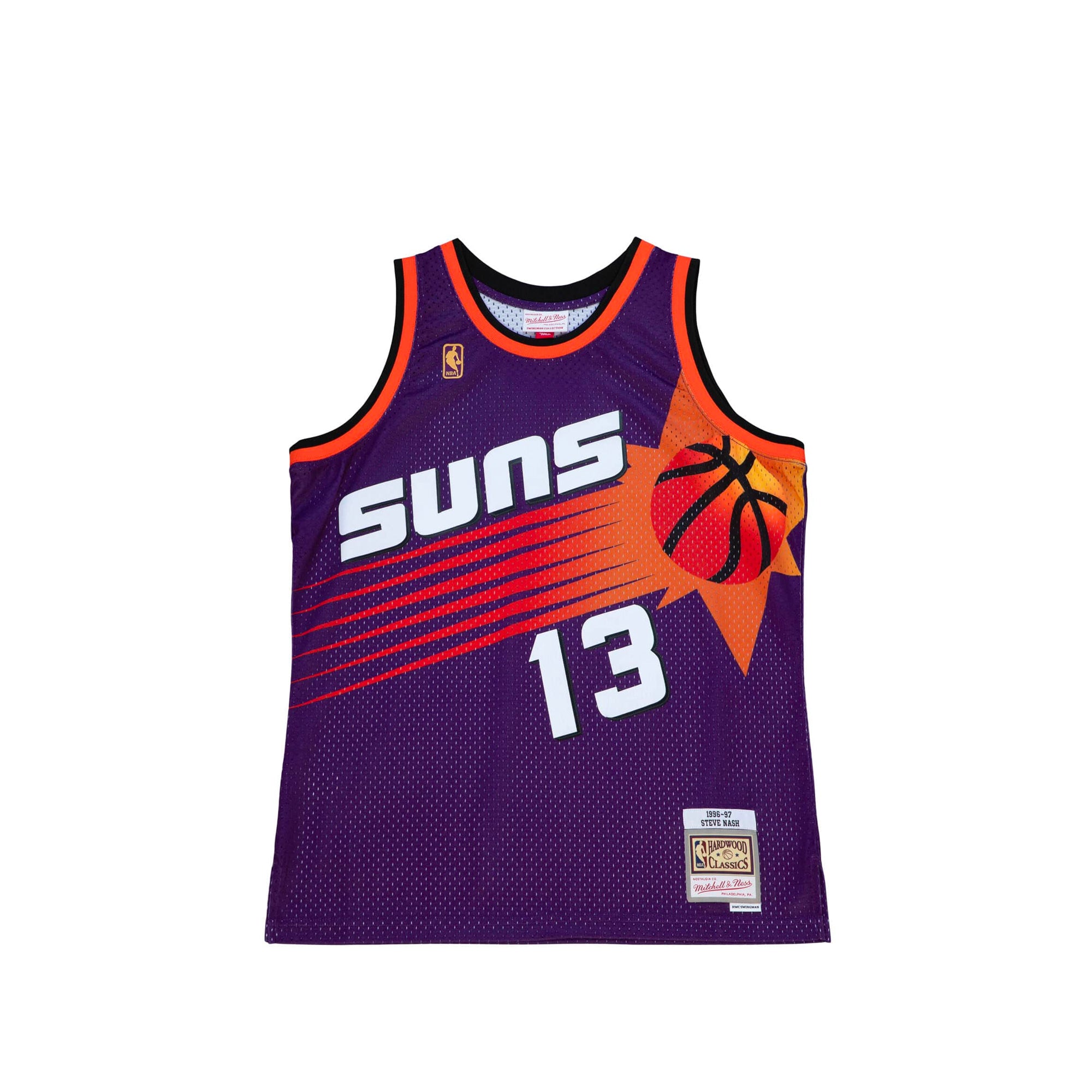 Lids Steve Nash Phoenix Suns Mitchell & Ness Women's 1996 Hardwood Classics  Name Number Player Jersey Dress - Black