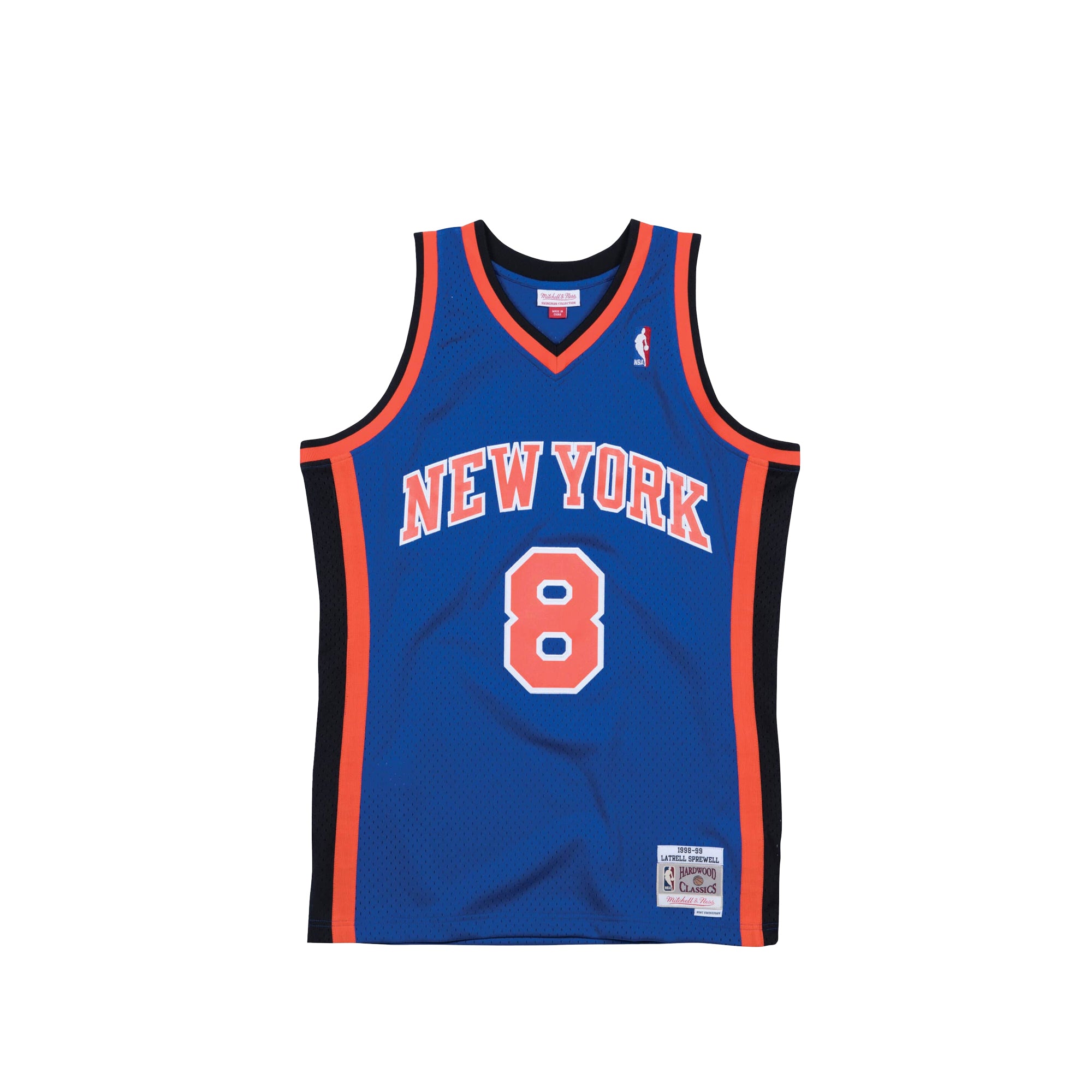 New York Knicks Latrell Sprewell 1998 Hardwood Classics Road