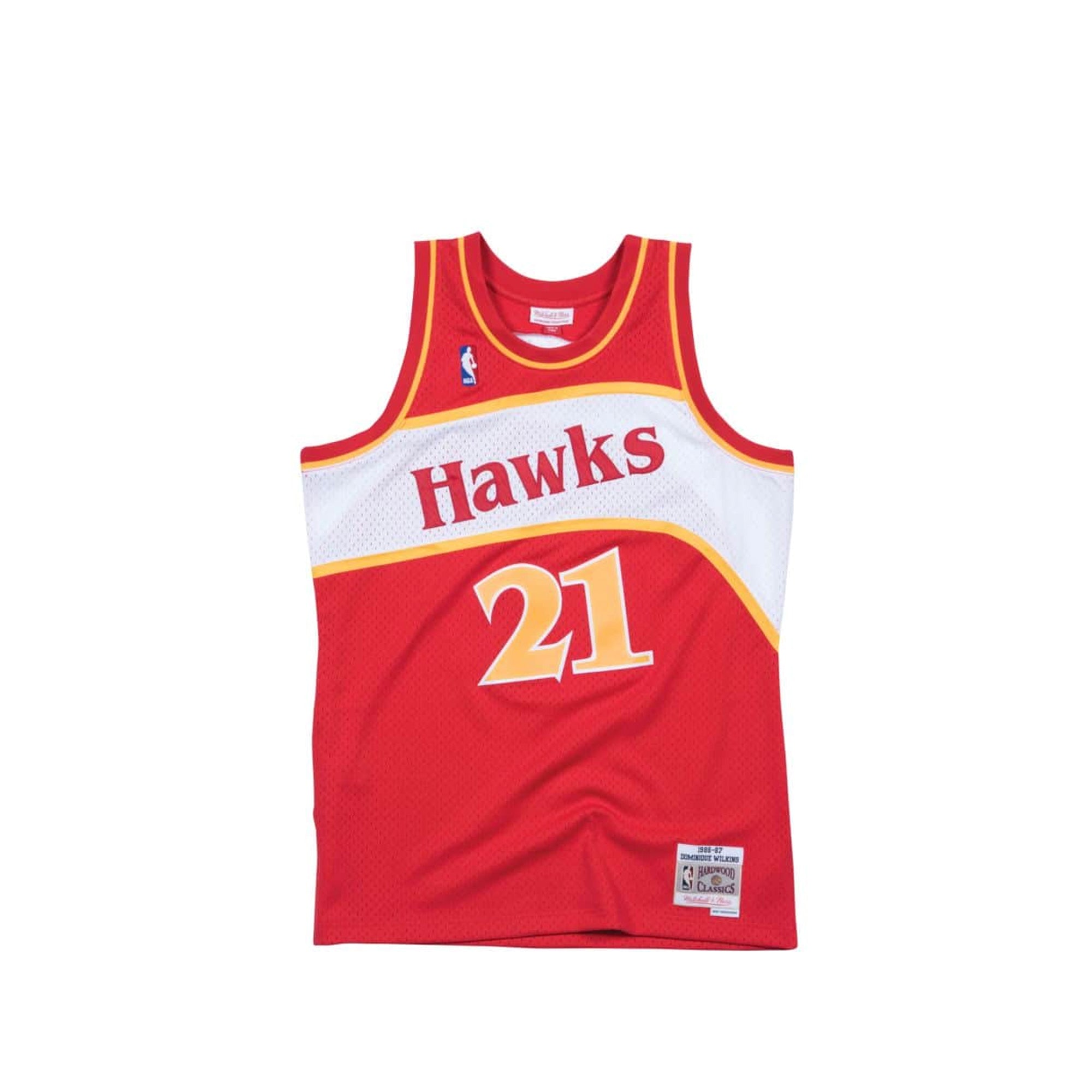 Mitchell & Ness NBA Mens Atlanta Hawks Dominique Wilkins Swingman