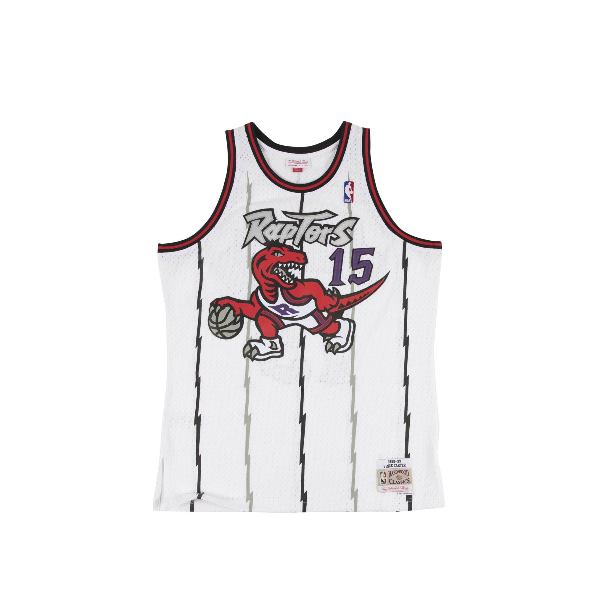 Mitchell Ness NBA Swingman Raptors 98 Vince Carter Home Jersey