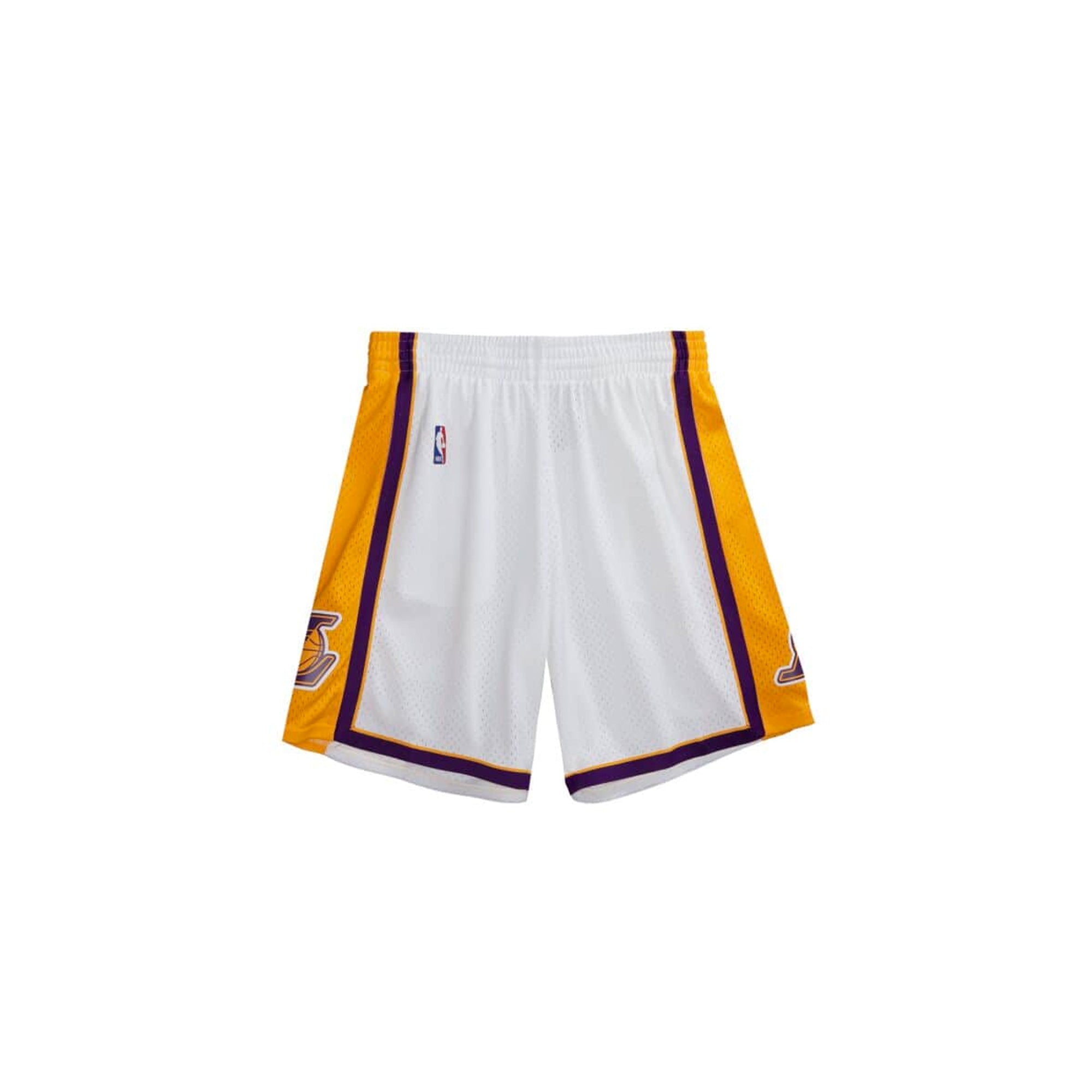 lakers swingman shorts white
