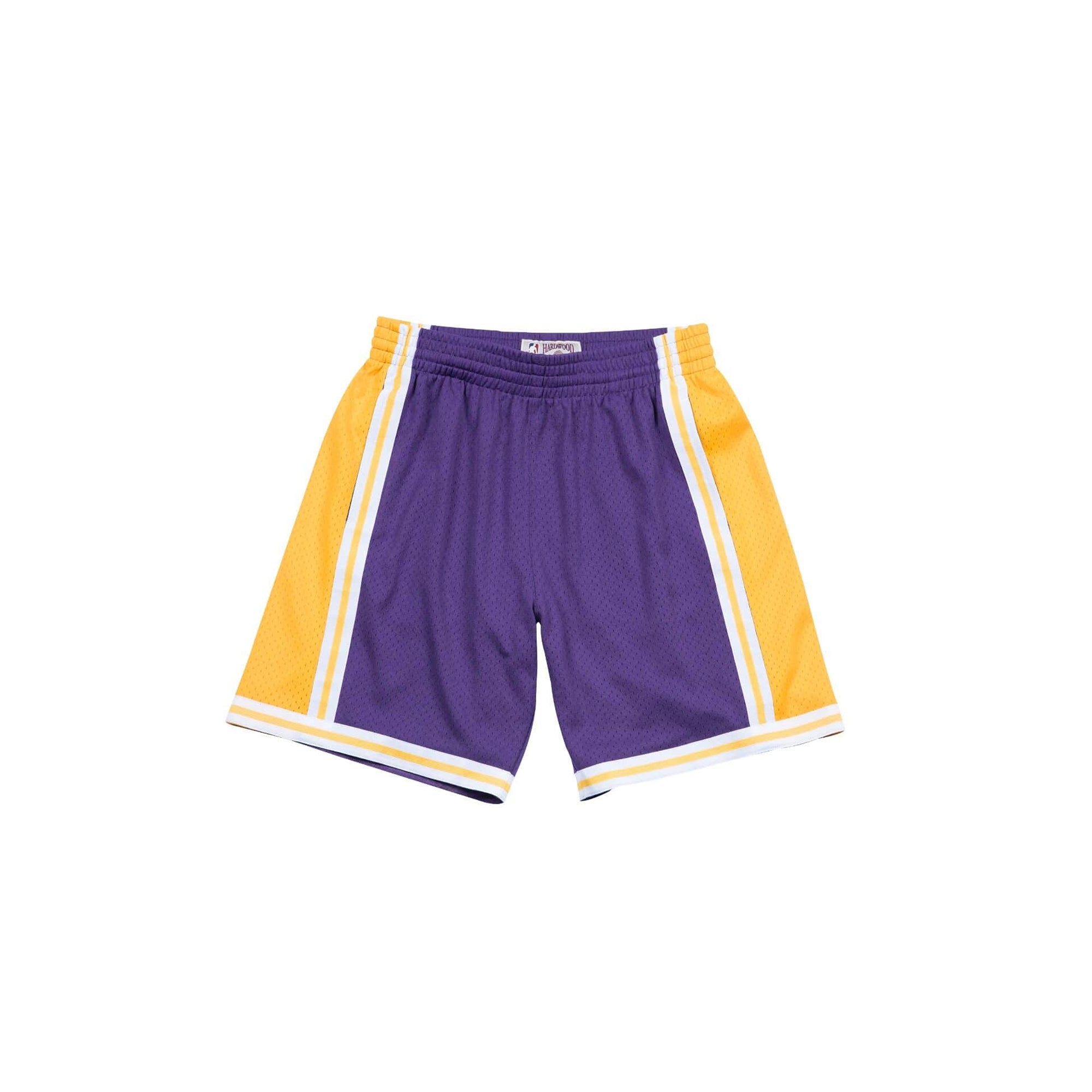 Mitchell Ness Mens Los Angeles Lakers Swingman Shorts 'Purple
