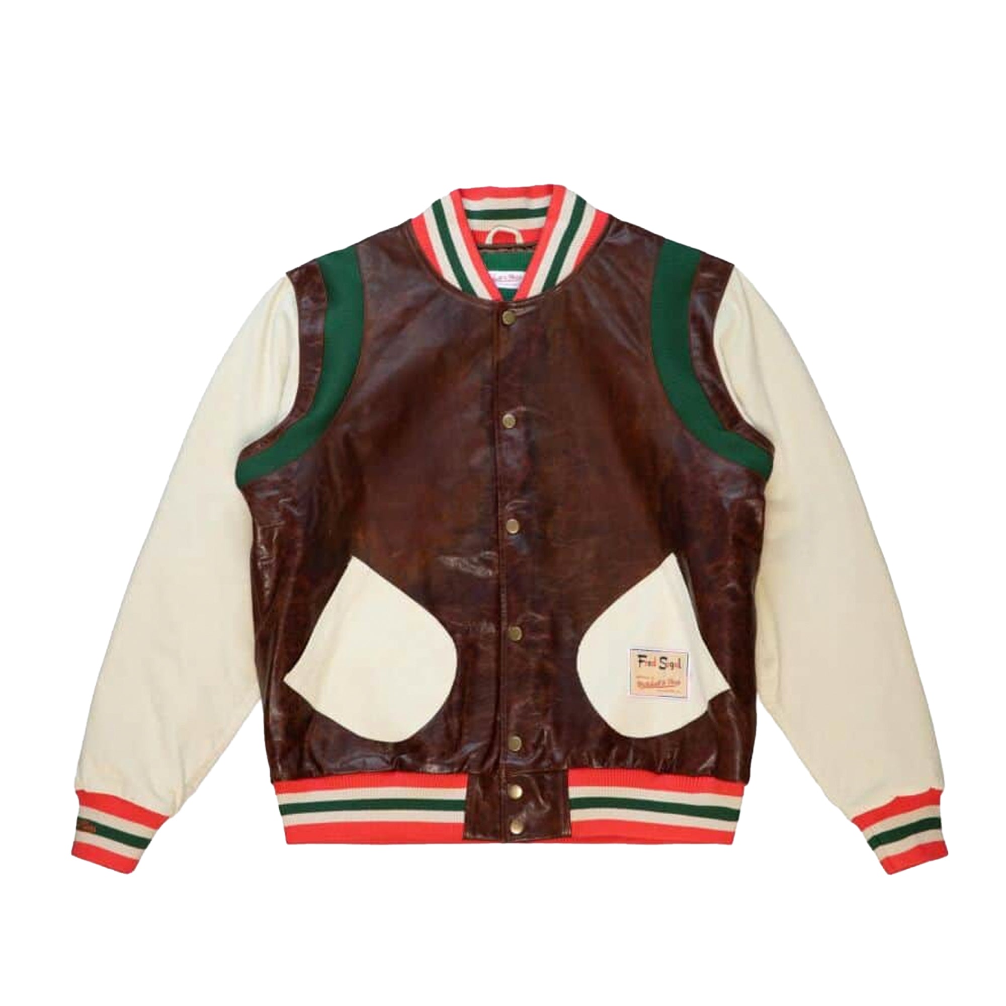 Mitchell & Ness x Fred Segal Mens Freddies Varsity Jacket – Extra