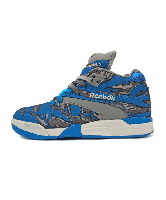 Reebok x Stash: Court Victory Pump (Blue/ Grey/Steel/Grey  display picture 3