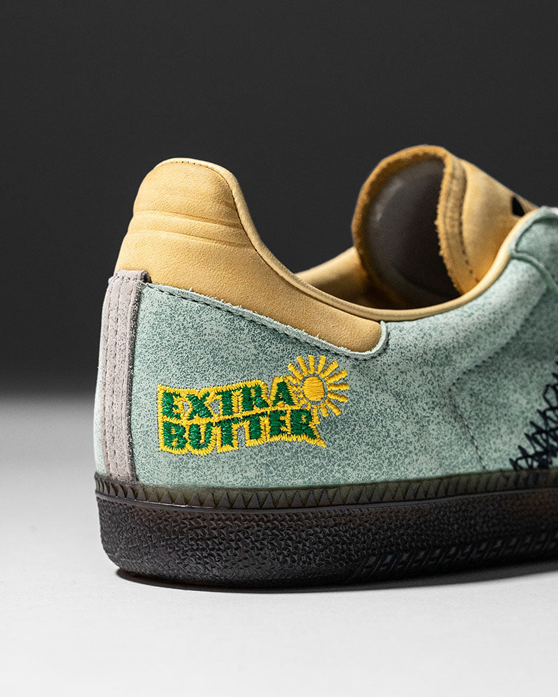 Presenting the Extra Butter x Adidas Consortium Cup Samba card image