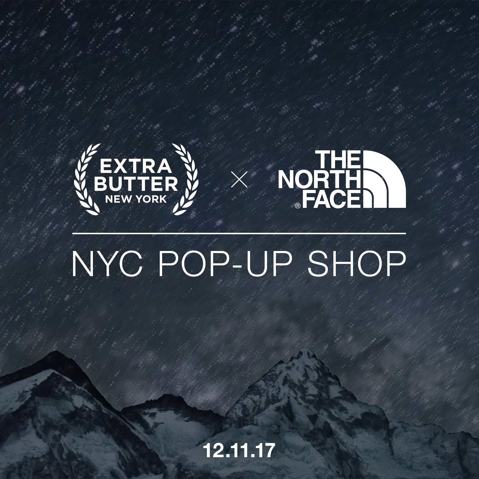 Extra Butter x The North Face - Pop Up - 125 Orchard Street, New York, NY card image