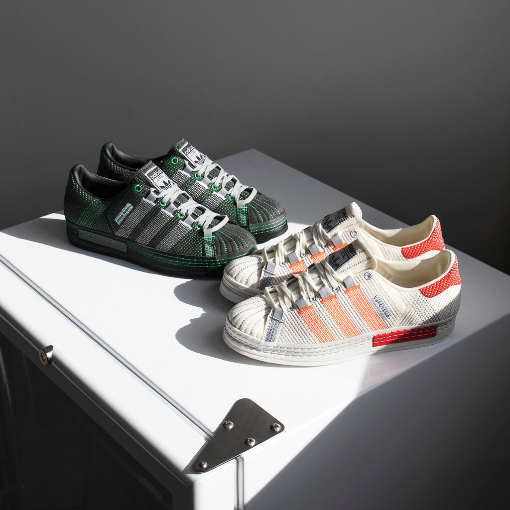 adidas gazelle silver green womens adidas Consortium x Craig Green Superstar main image 0