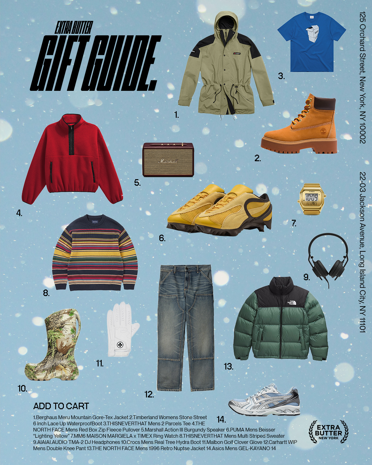 EXTRA BUTTER: Holiday Gift Guide 2025