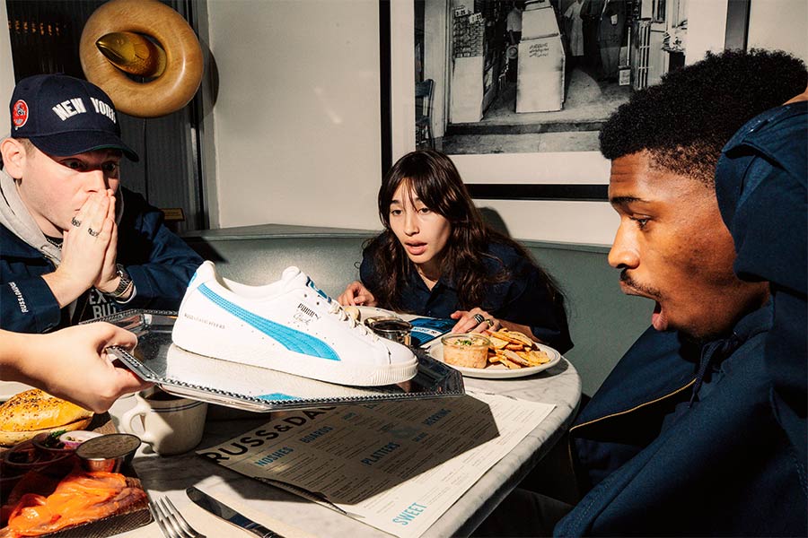 Extra Butter x Russ and Daughters Celebrate 50 Years of The Puma Clyde card image