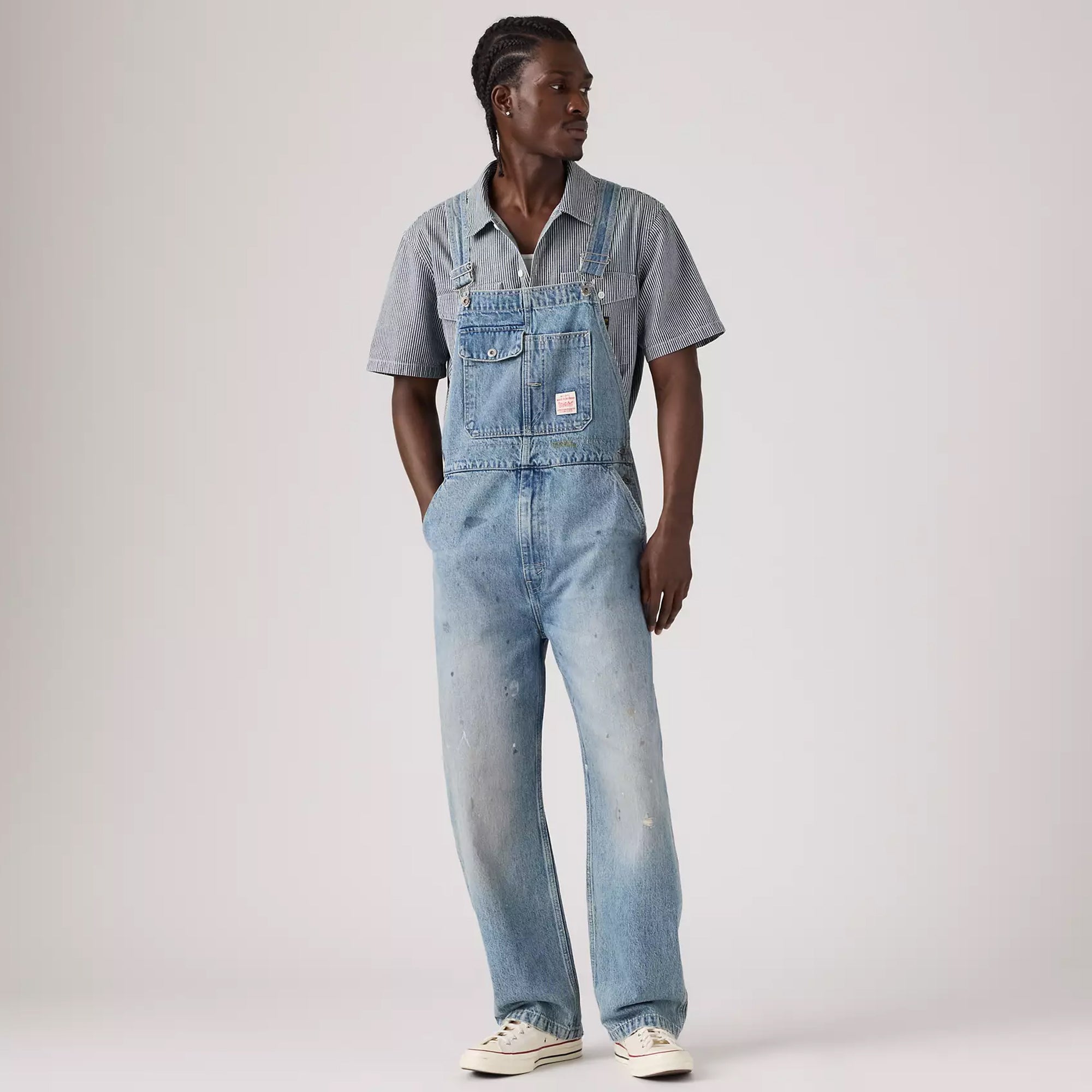 Levi's Mens Loose Overalls Diving Ducks DX Long Botton Pants