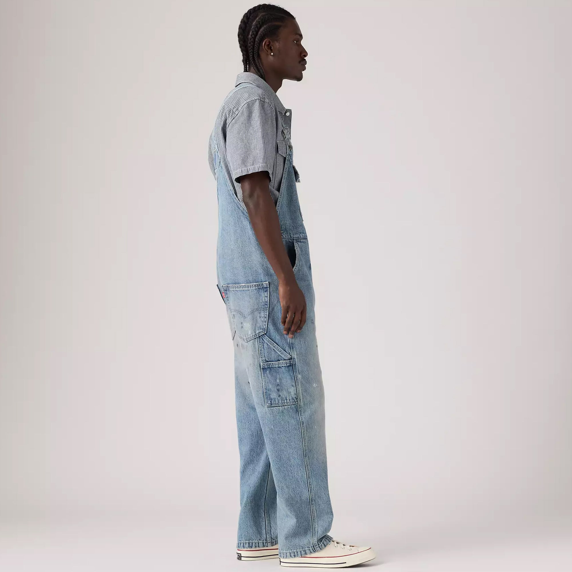 Levi's Mens Loose Overalls Diving Ducks DX Long Botton Pants