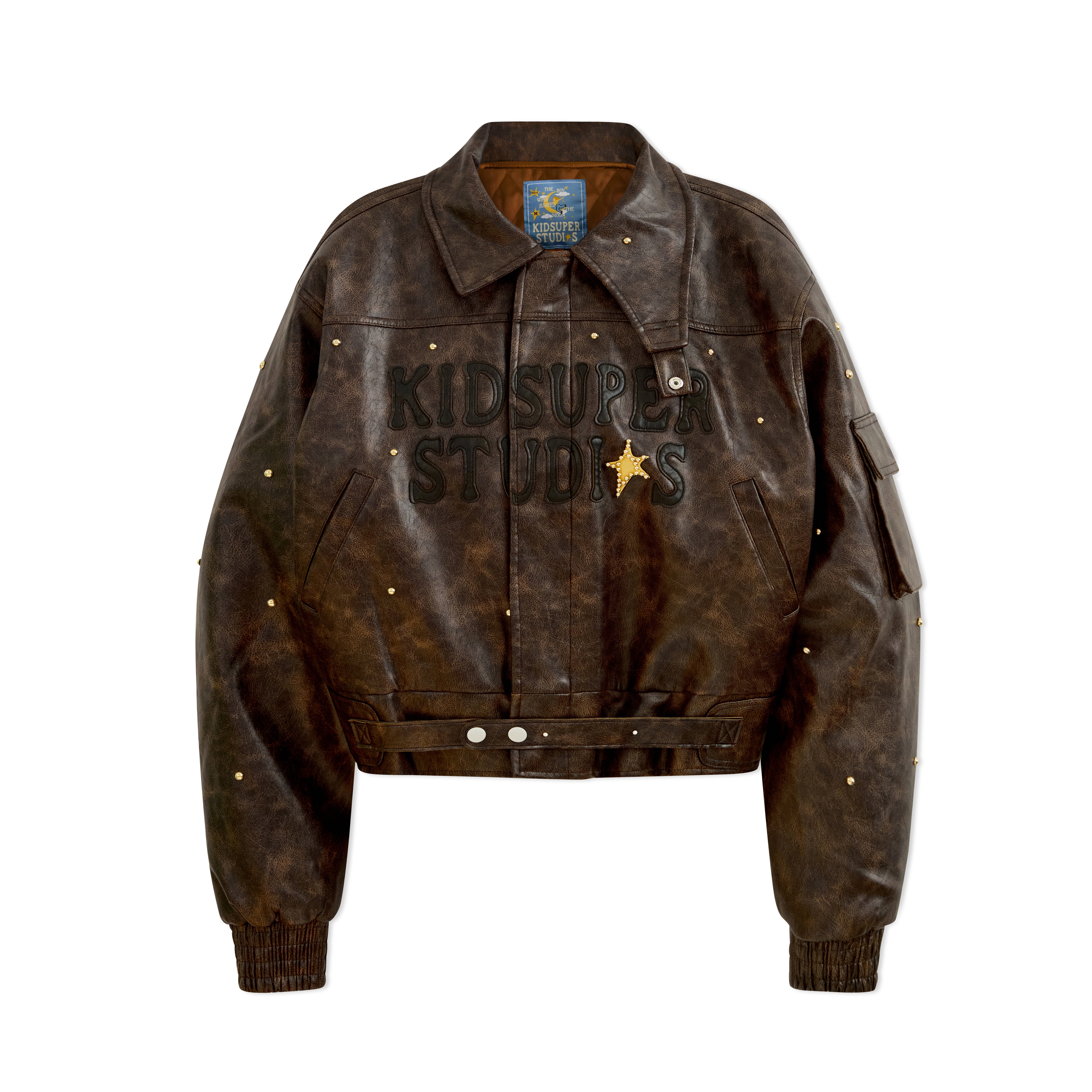 KidSuper Mens Boy Who Jumped Over the Moon Jacket – Extra Butter
