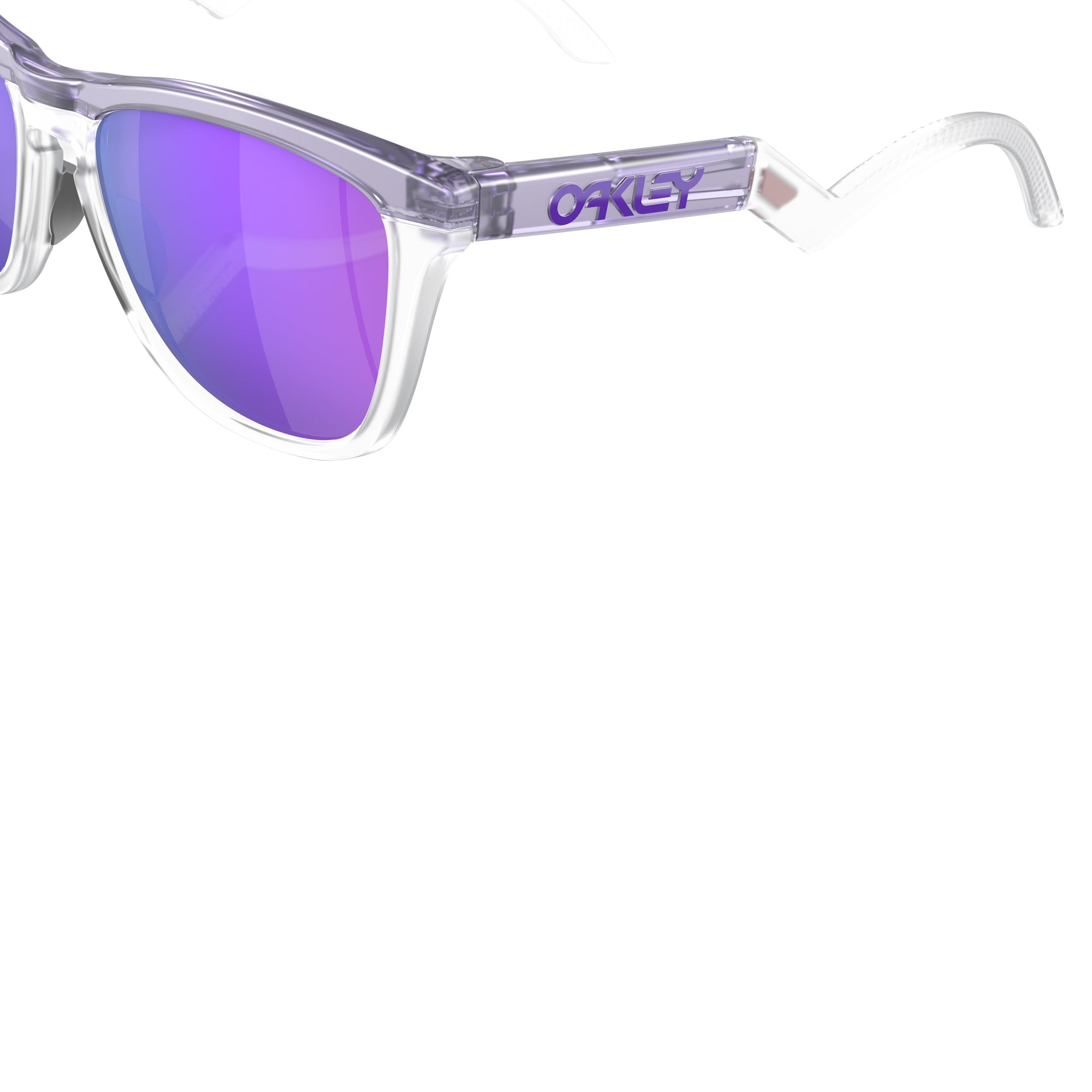 Oakley Frogskin Hybrid Matte Trans Lilac w/ Prizm Violet