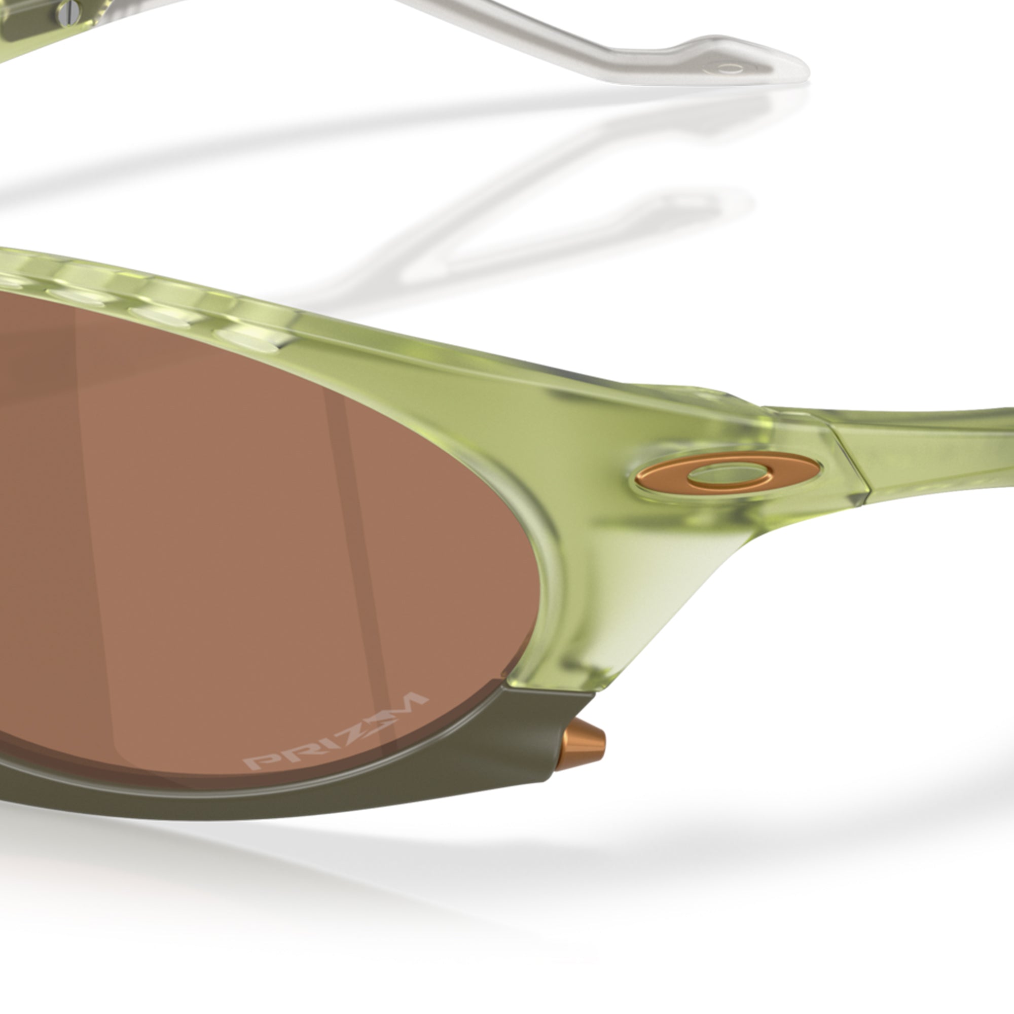 Oakley Plantaris Matte Trans Fern W/ Prizm Tungsten Sunglasses