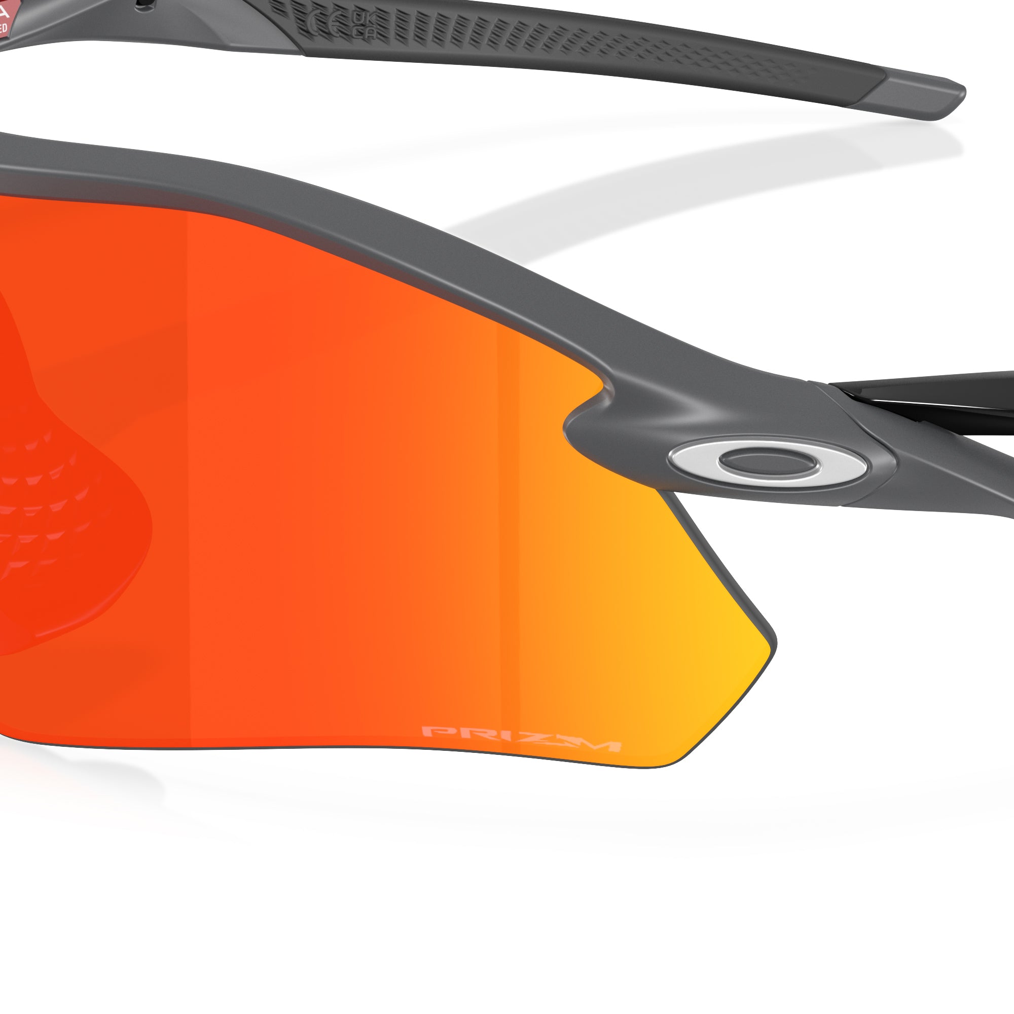 Oakley Radar Plate Matte Carbon W/ Prizm Ruby Sunglasses