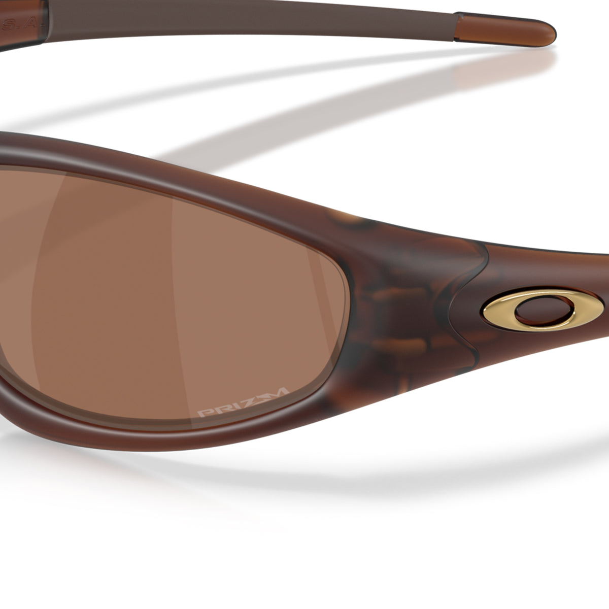 Oakley Straight Jacket 99 Matta Rootbeer W/ Prizm Tungste Sunglasses