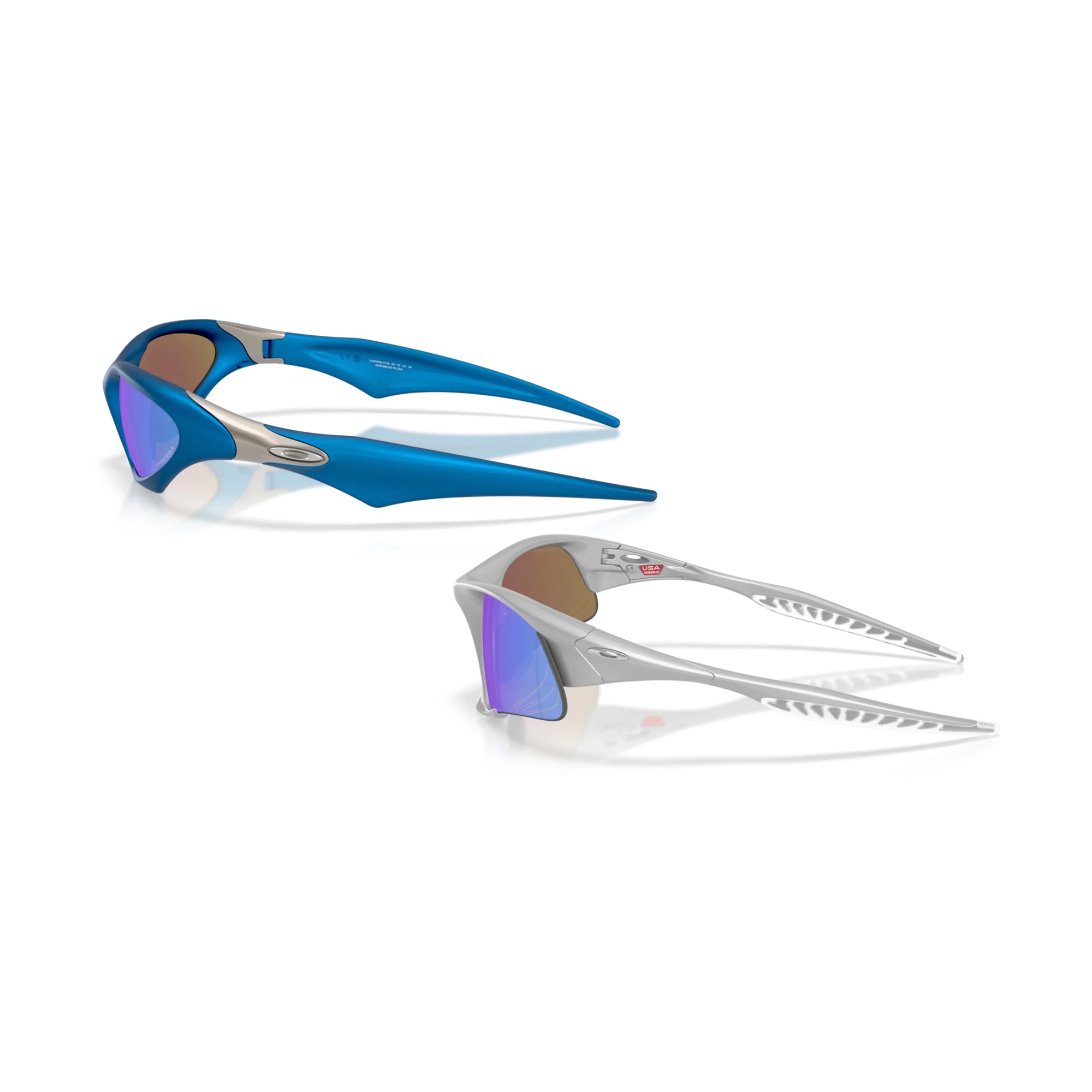 Oakley Scar/Suture Jacket Electric Blue 2K/X Silver Sunglasses