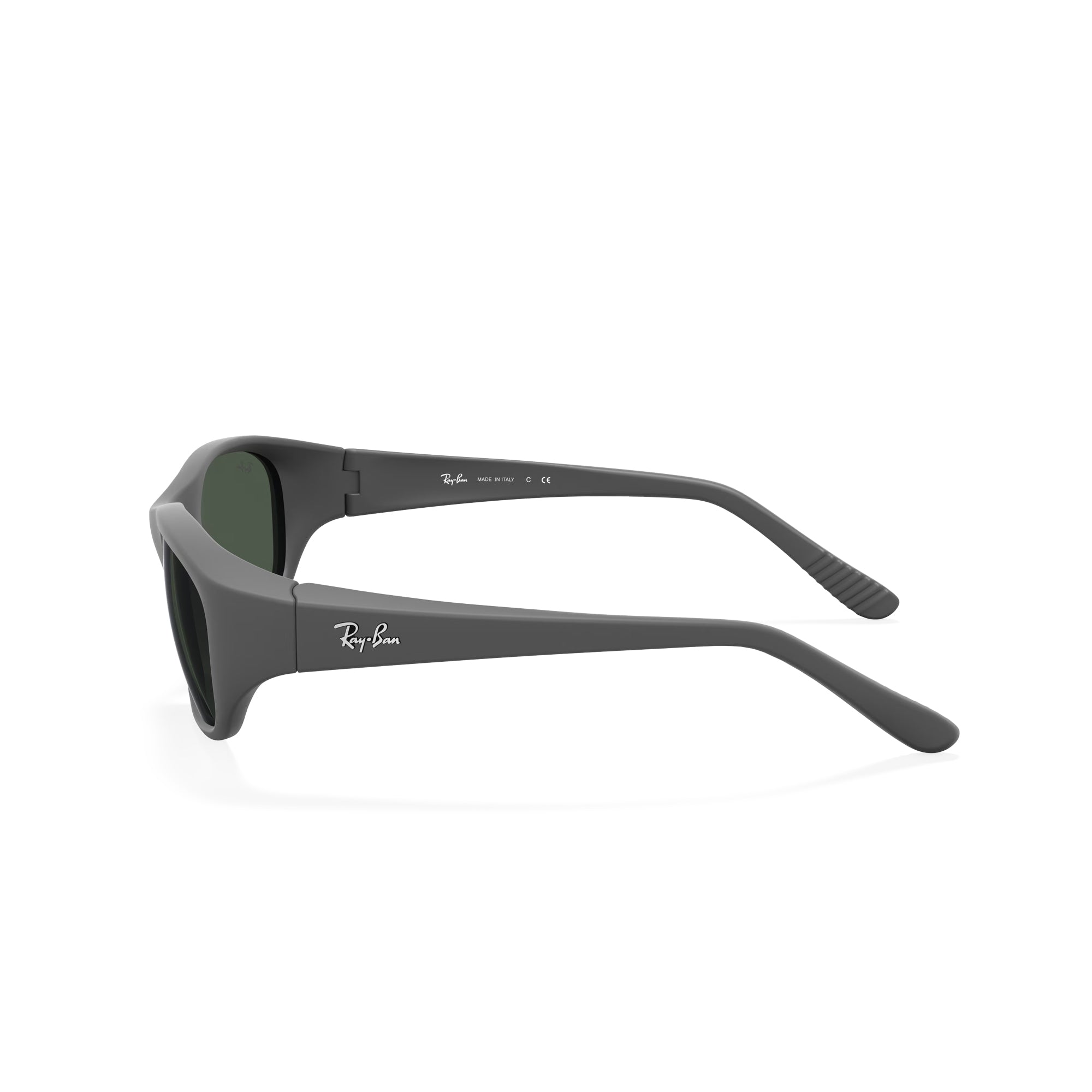 Ray-Ban Daddy-O Rubber Black W/ Dark Green Sunglasses