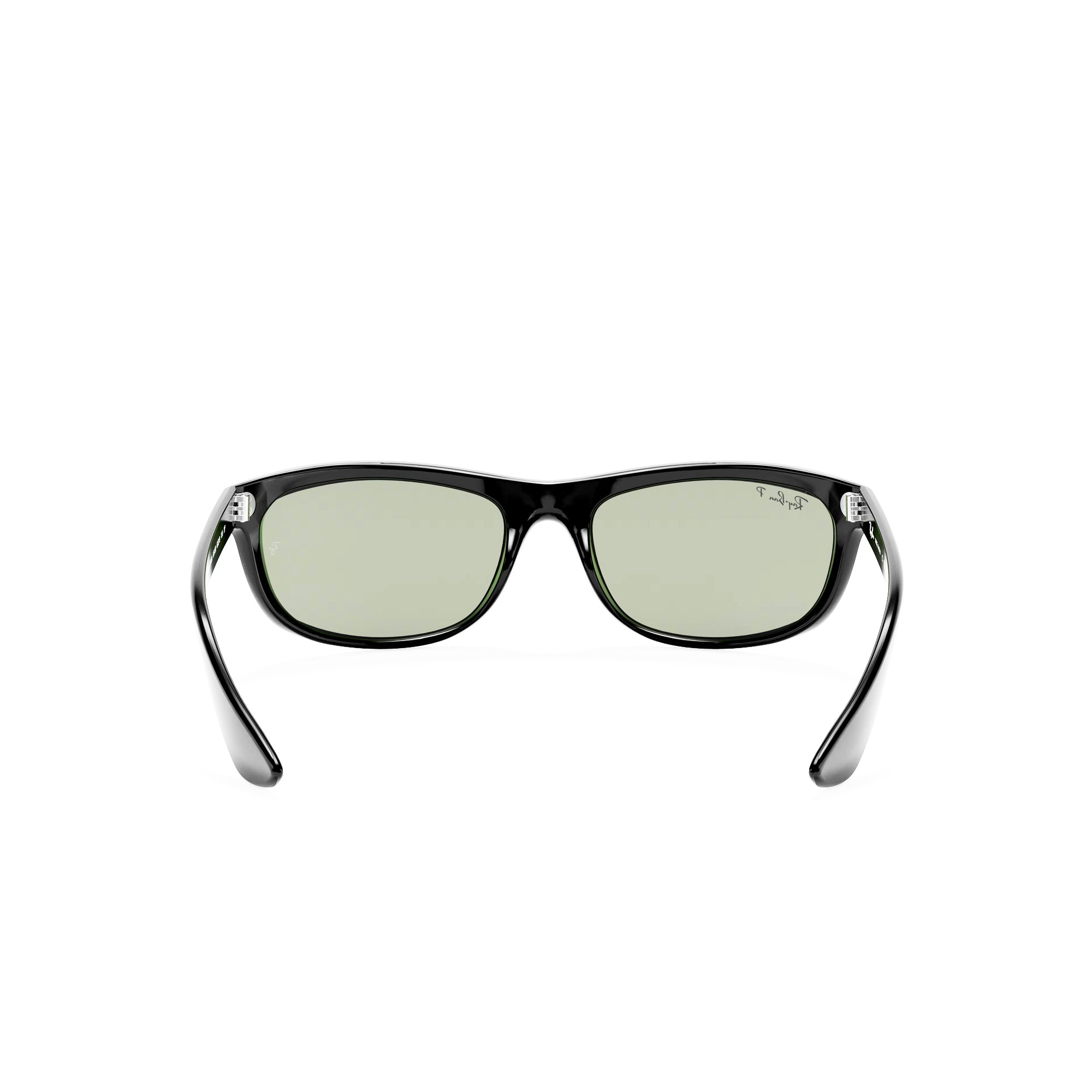 Ray-Ban Mega Balorama Black W/ Green Mirror Silver Sunglasses