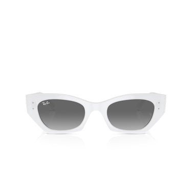 Ray-Ban Zena White Snow W/ Grey Gradient Sunglasses