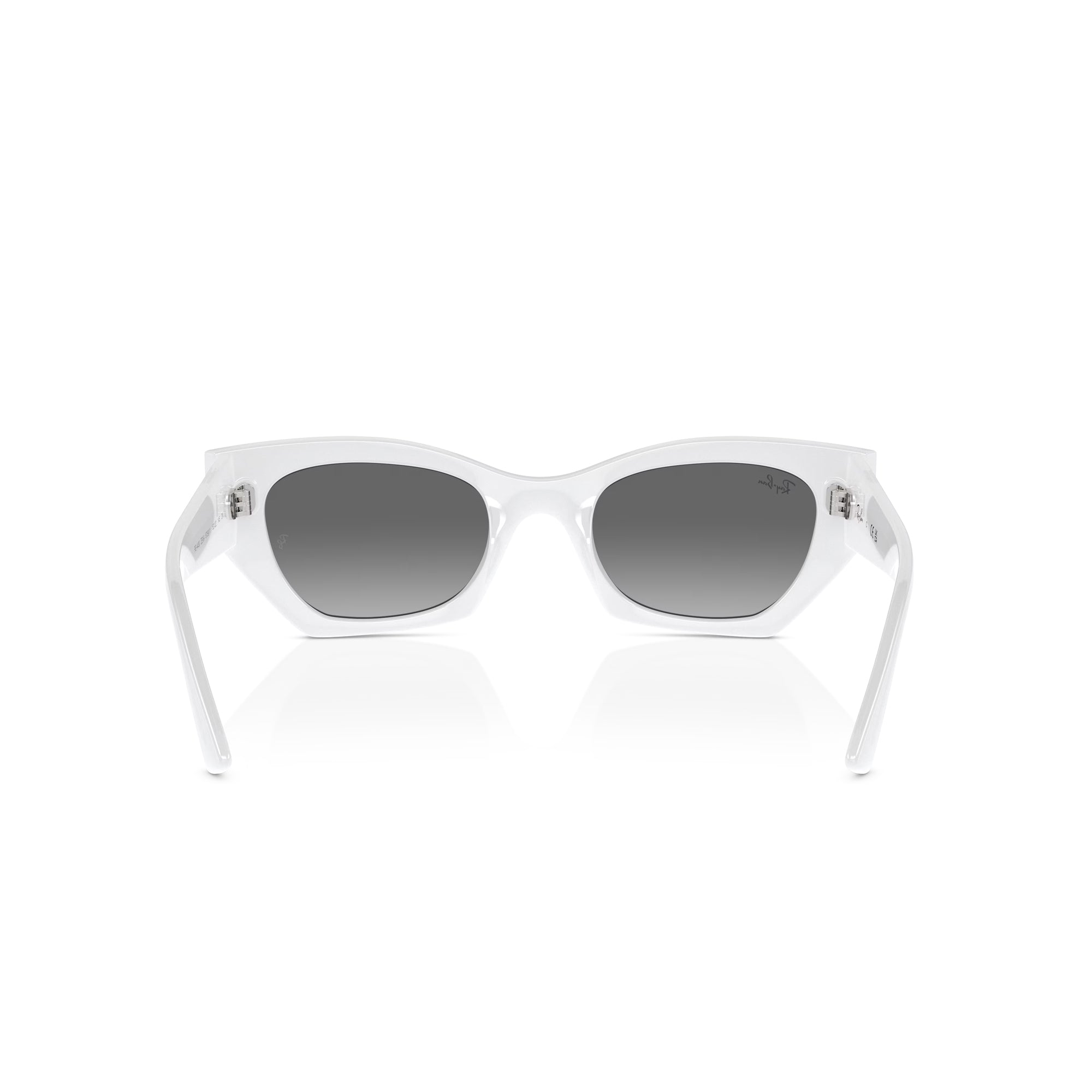 Ray-Ban Zena White Snow W/ Grey Gradient Sunglasses