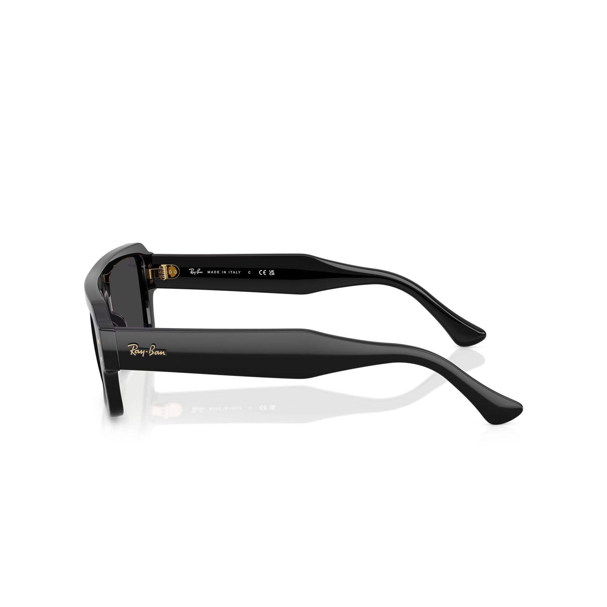 RAY-BAN Flacko Black W/ Polar Black Sunglasses