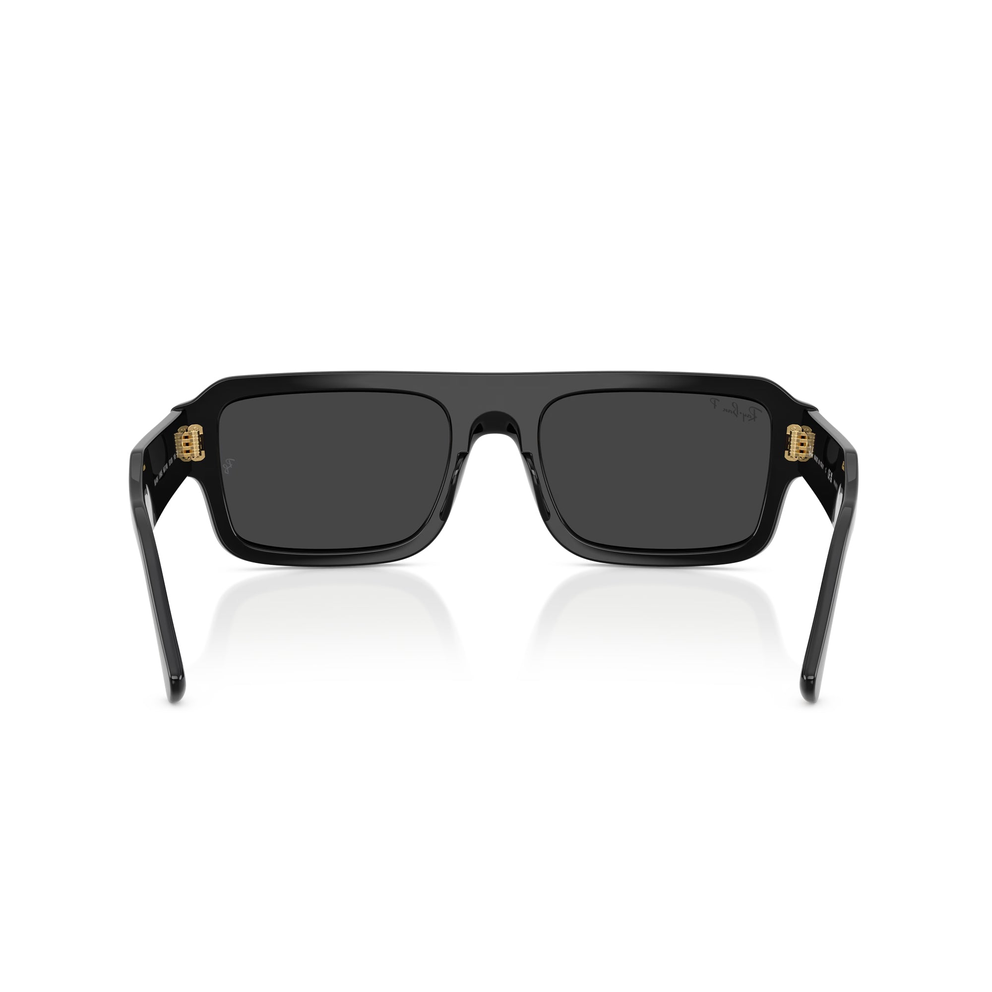 RAY-BAN Flacko Black W/ Polar Black Sunglasses
