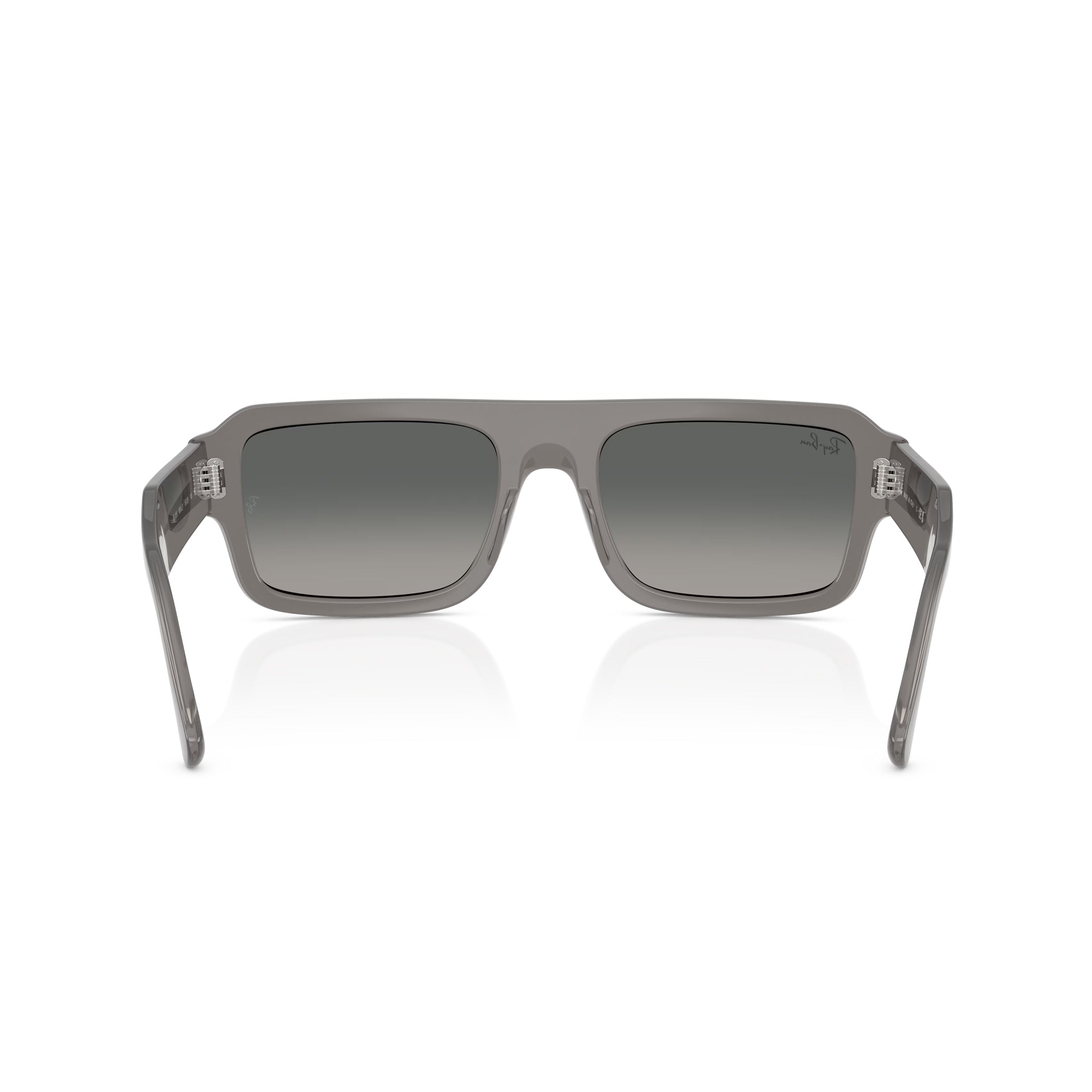 RAY-BAN Lukas Transparent Grey W/ Gradient Grey Sunglasses