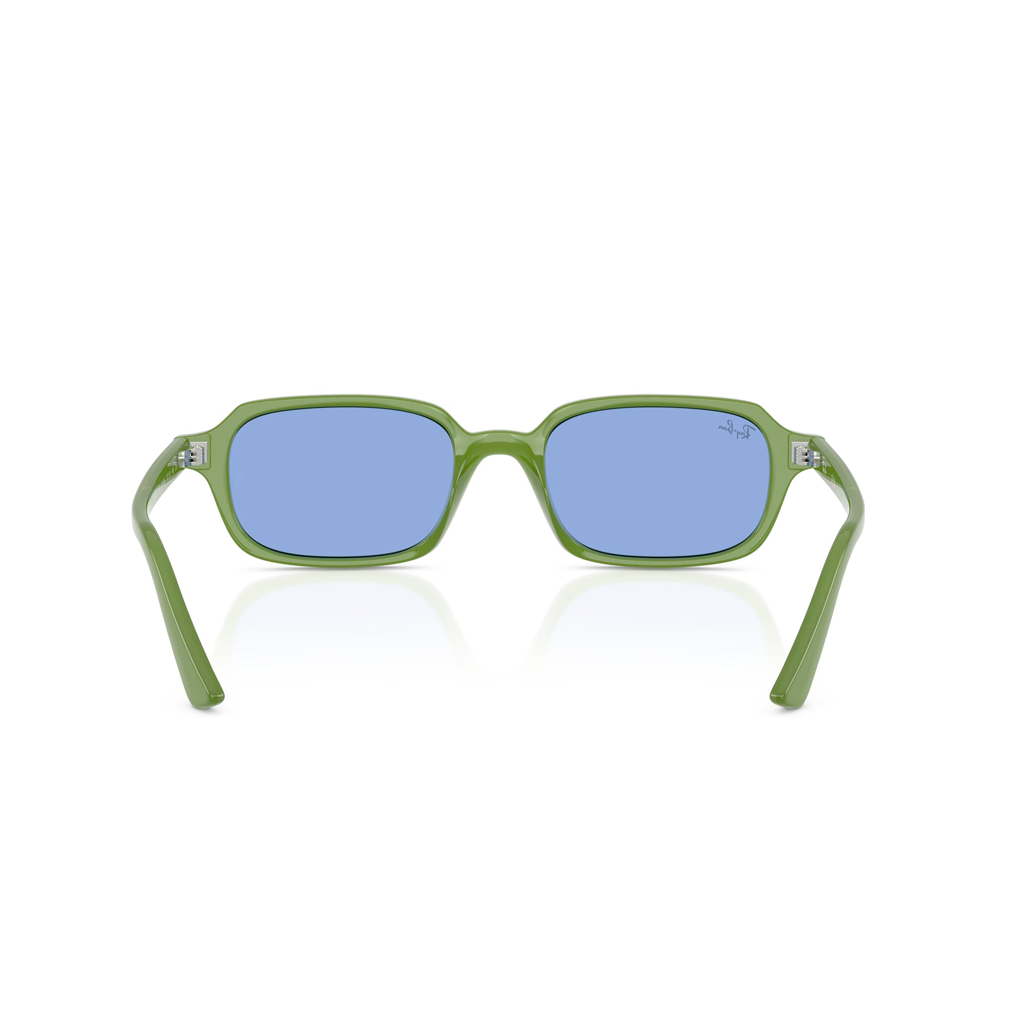 RAY-BAN Zuri Cloudy Jungle Green W/ Blue Sunglasses