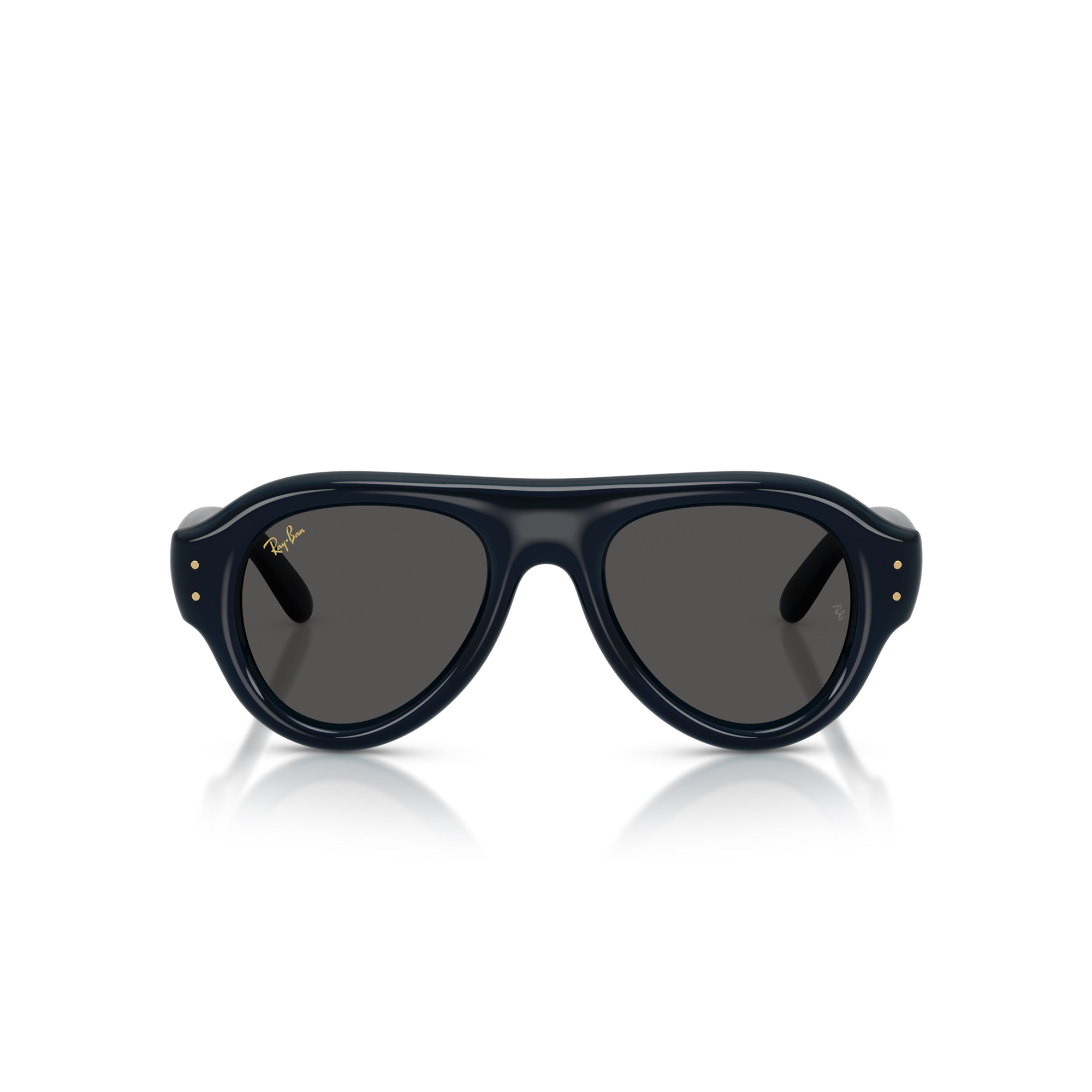 A*n様 最新デザイン Ray-Ban AWGE rb4925 Ray-Ban x A$AP Rocky Aviator Puffer Transparent Blue Frame W/ Dark