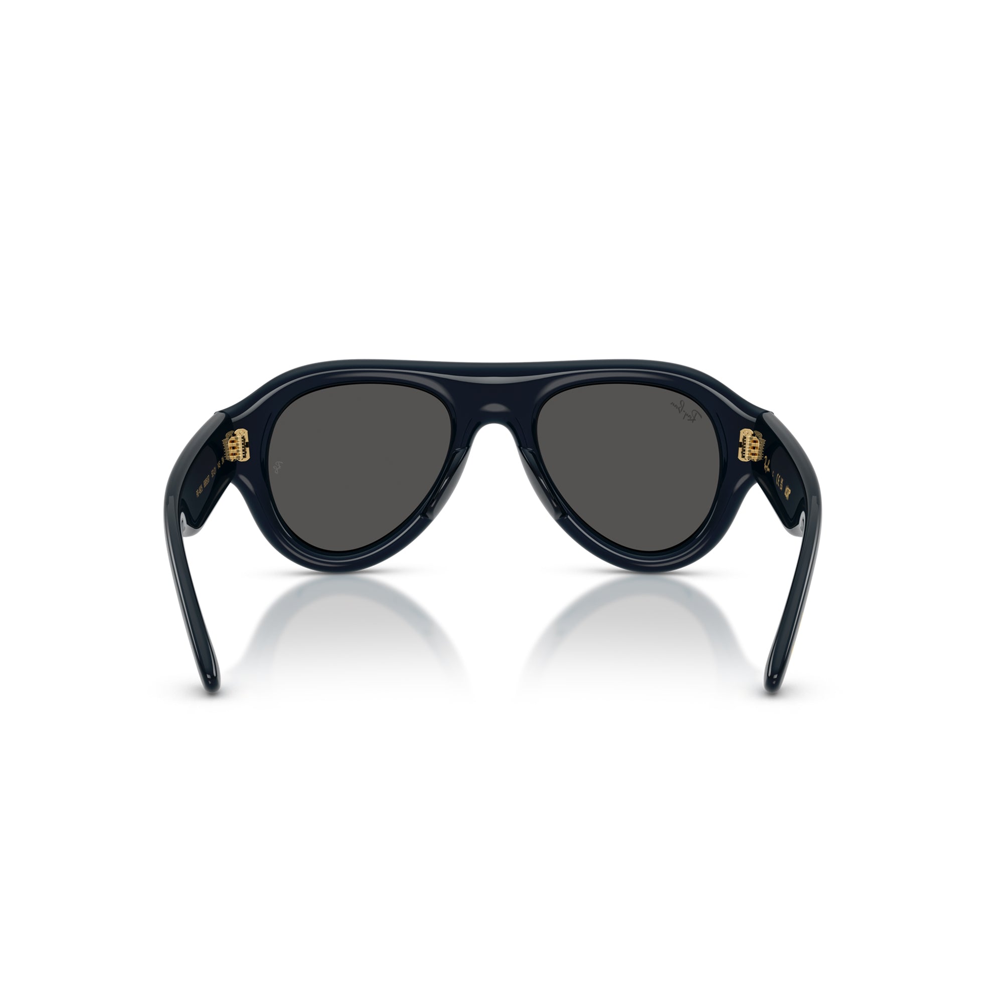 Ray-Ban x A$AP Rocky Aviator Puffer Transparent Blue Frame W/ Dark Grey Lens Sunglasses