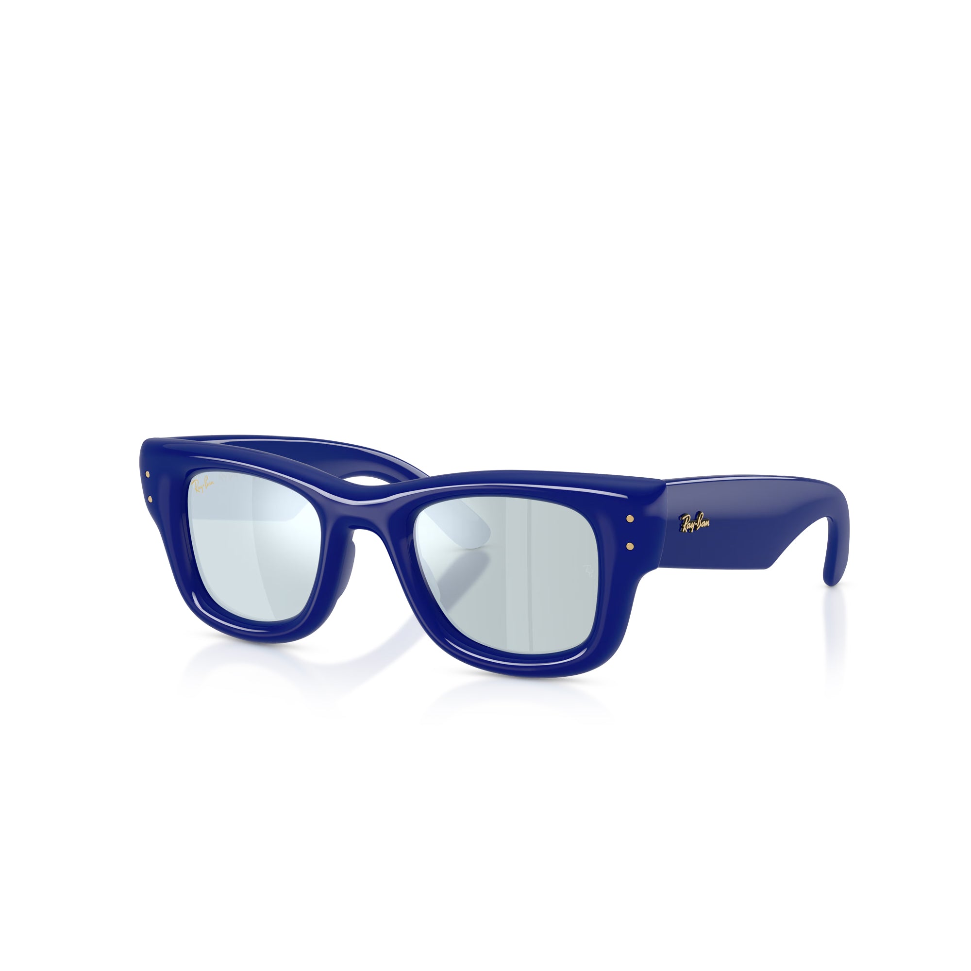 Ray-Ban x A$AP Rocky Wayfarer Puffer Red W/ Green Mirror Silver Plan Sunglasses