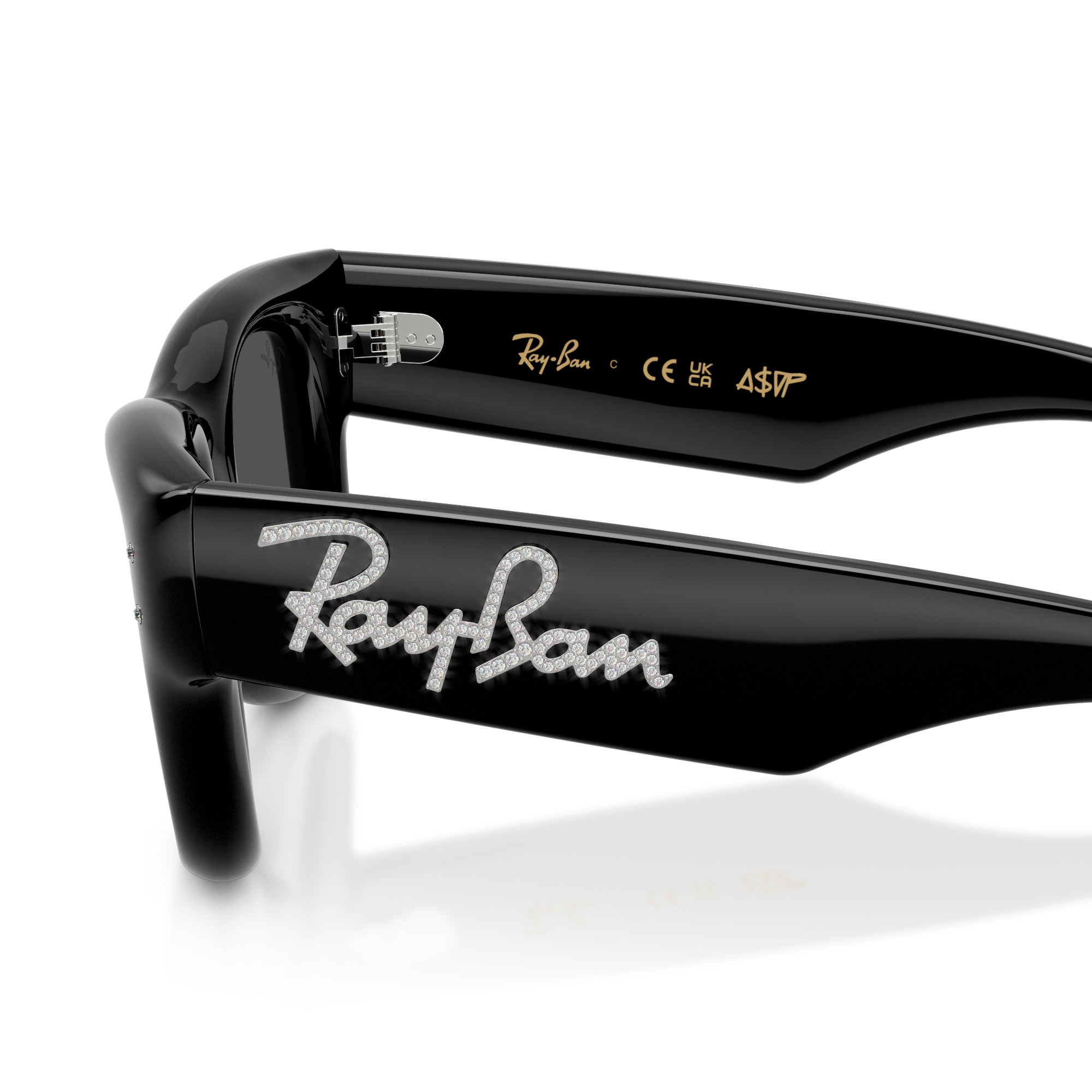 Ray-Ban x A$AP Rocky x Swarovski Wayfarer Puffer Sunglasses