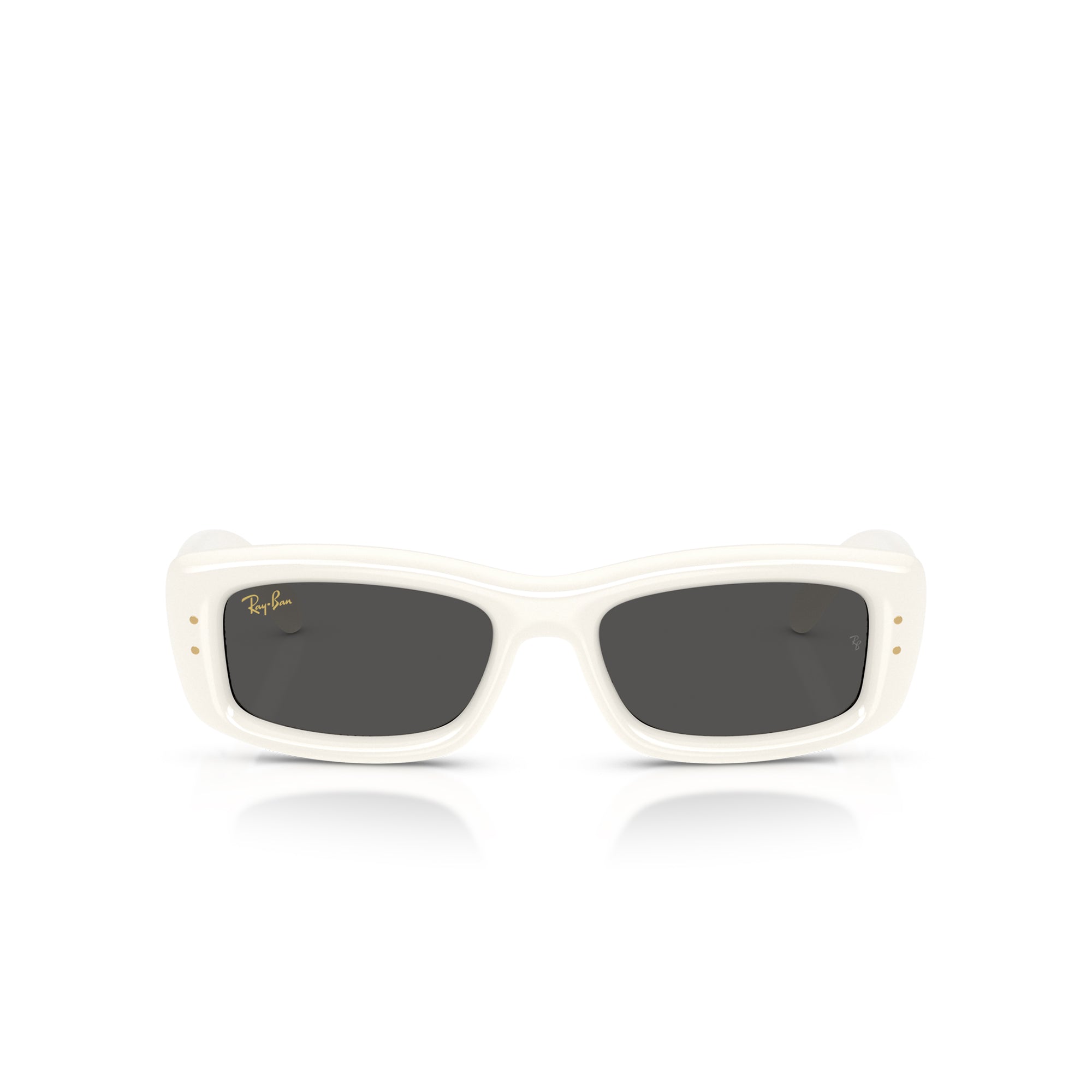 Ray-Ban x A$AP Rocky Kiliane Puffer Family Full Cream W/ Ultra Black Sunglasses